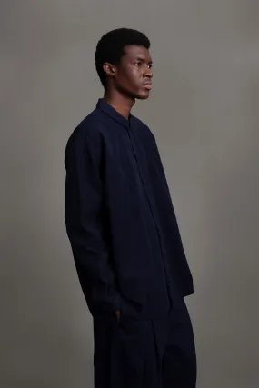 THE DRAUGHTSMAN SHIRT / FINE CANVAS INK Soft Collar Design