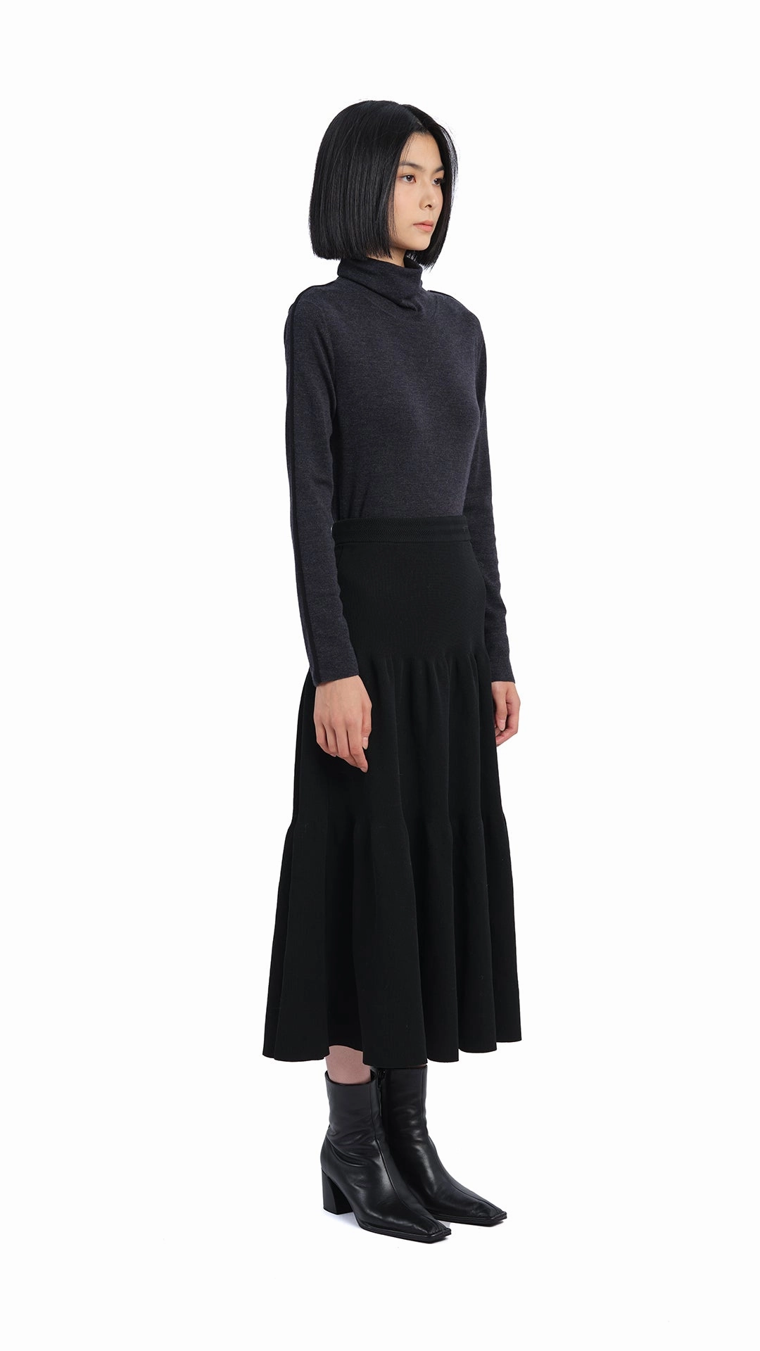 Knitted Dolly Skirt Resort Vacation