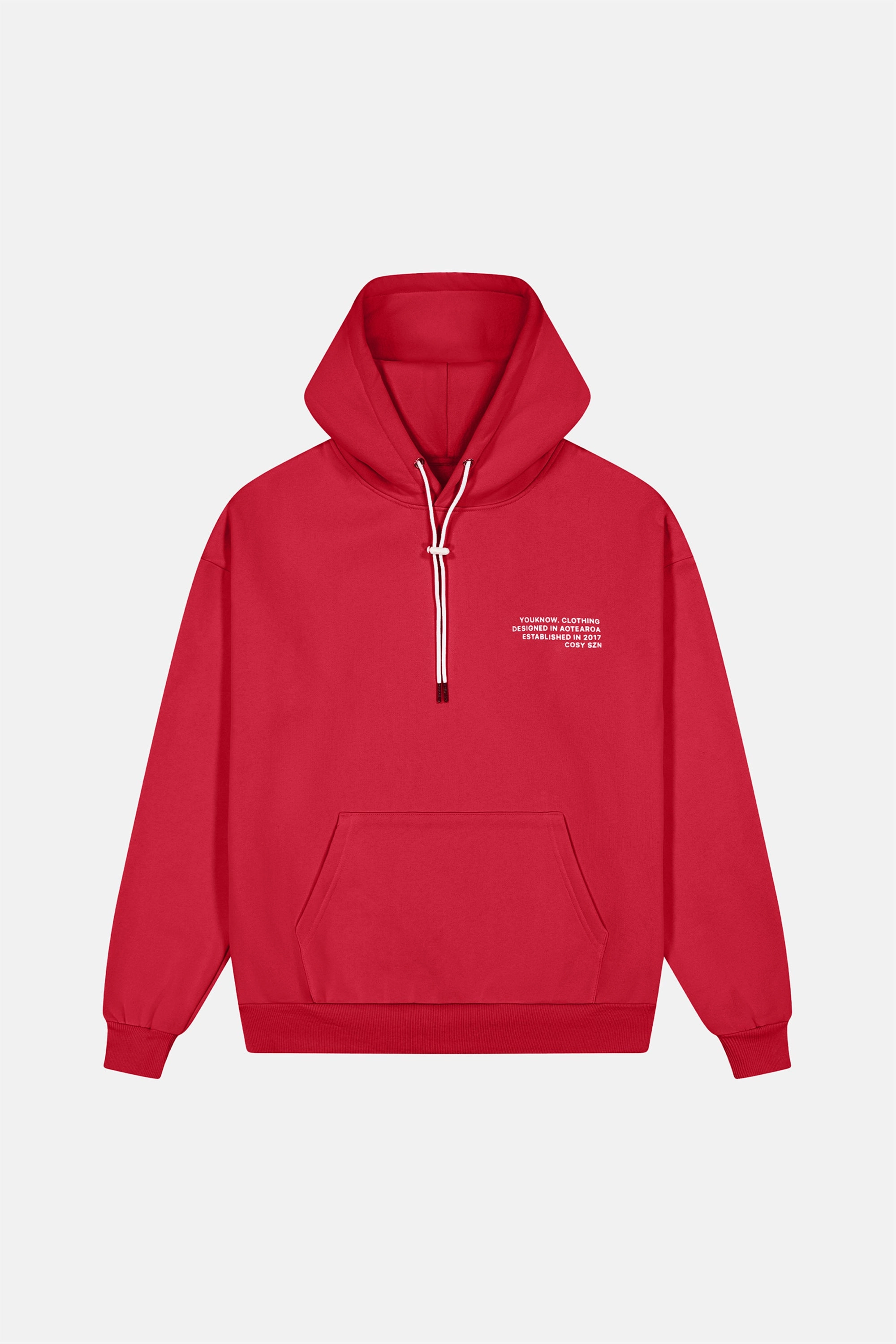 Cosyszn Hoodie | Pink Berry Peccary like Embroidered Details