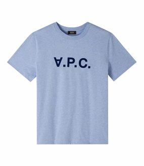Ecru Bleu Ciel Standard Grand Vpc Gots T-Shirt spring fashion