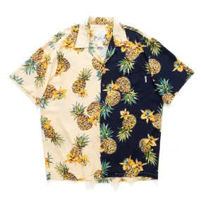 Vintage Style Waffle Weave (EX477) Hawaiian Short Sleeve Shirt