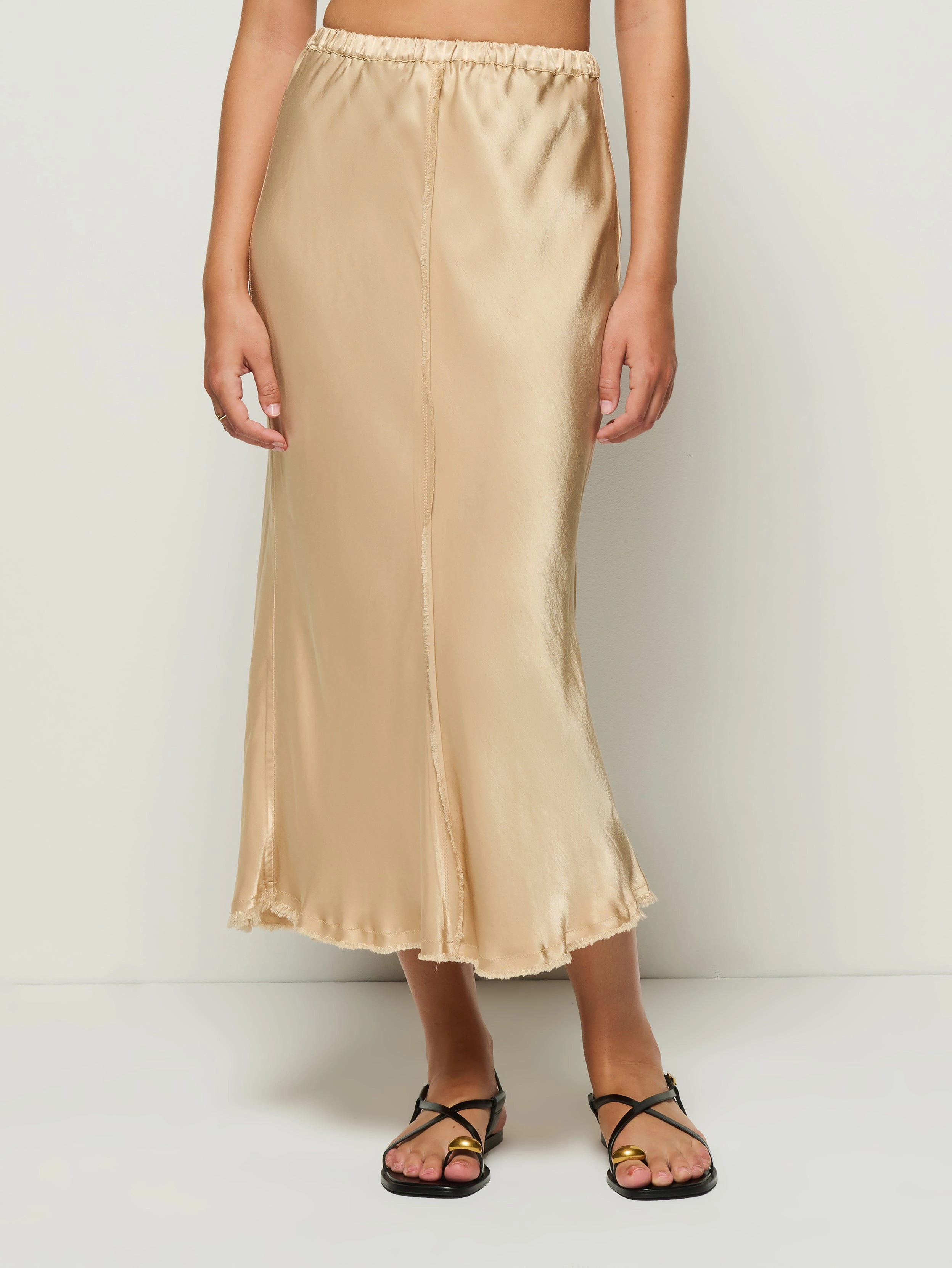 Daily Fashion Lola Bias Midi Skirt