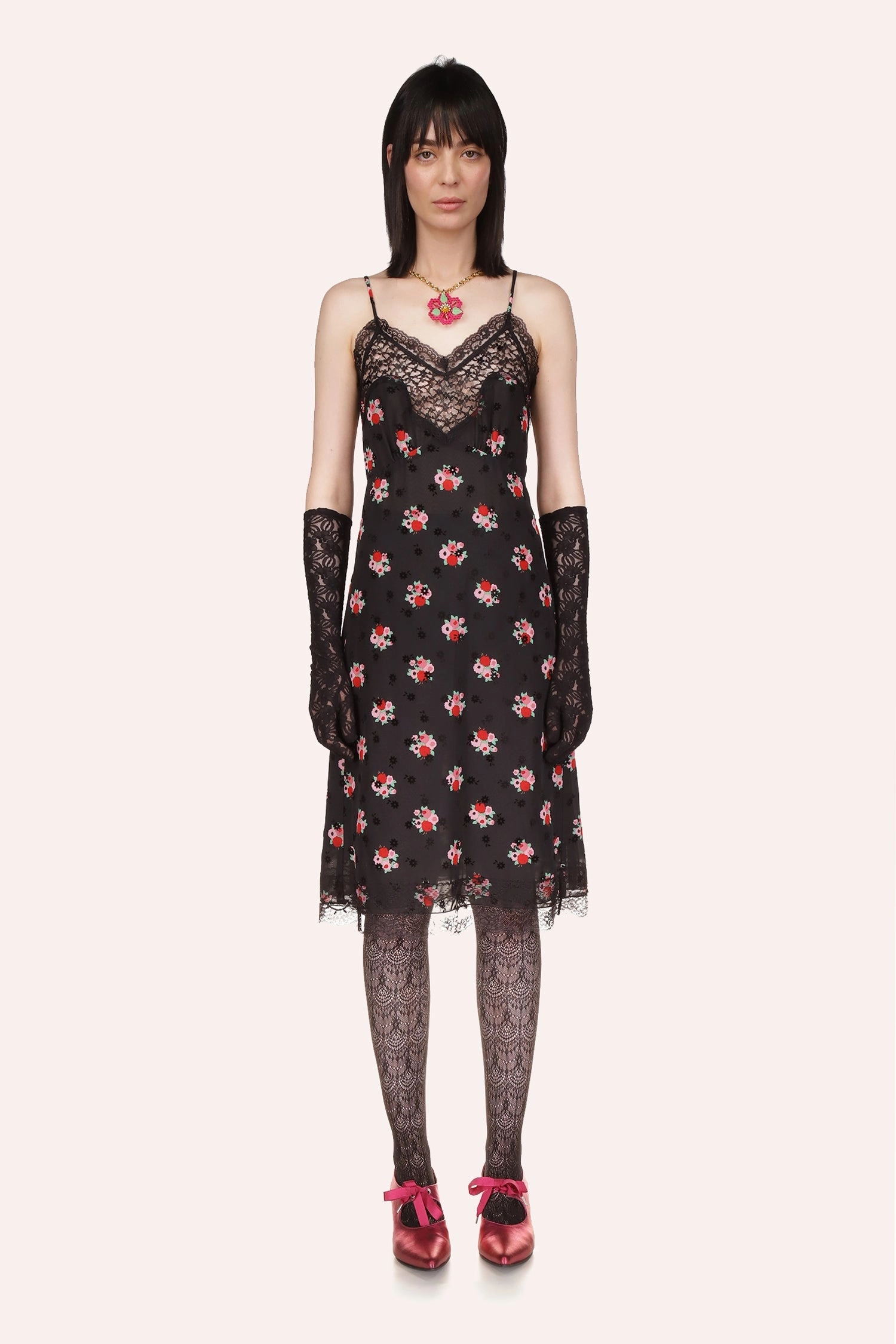 Cute Glow Fashion Daily Rosie Posie Slip Dress