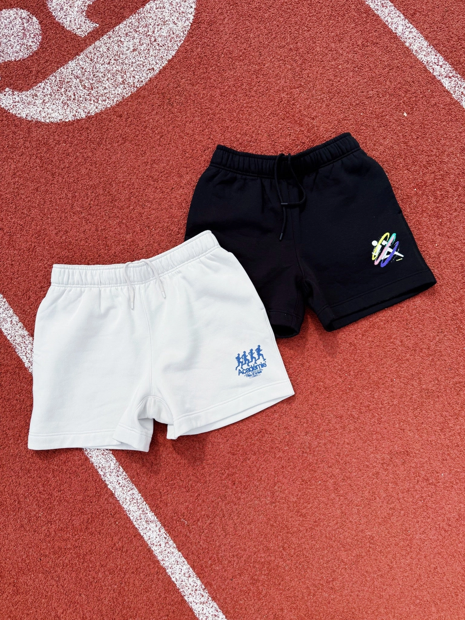 Vice 84 'Leading Pack' Jogger Shorts - Bone Unisex Design Body Contouring