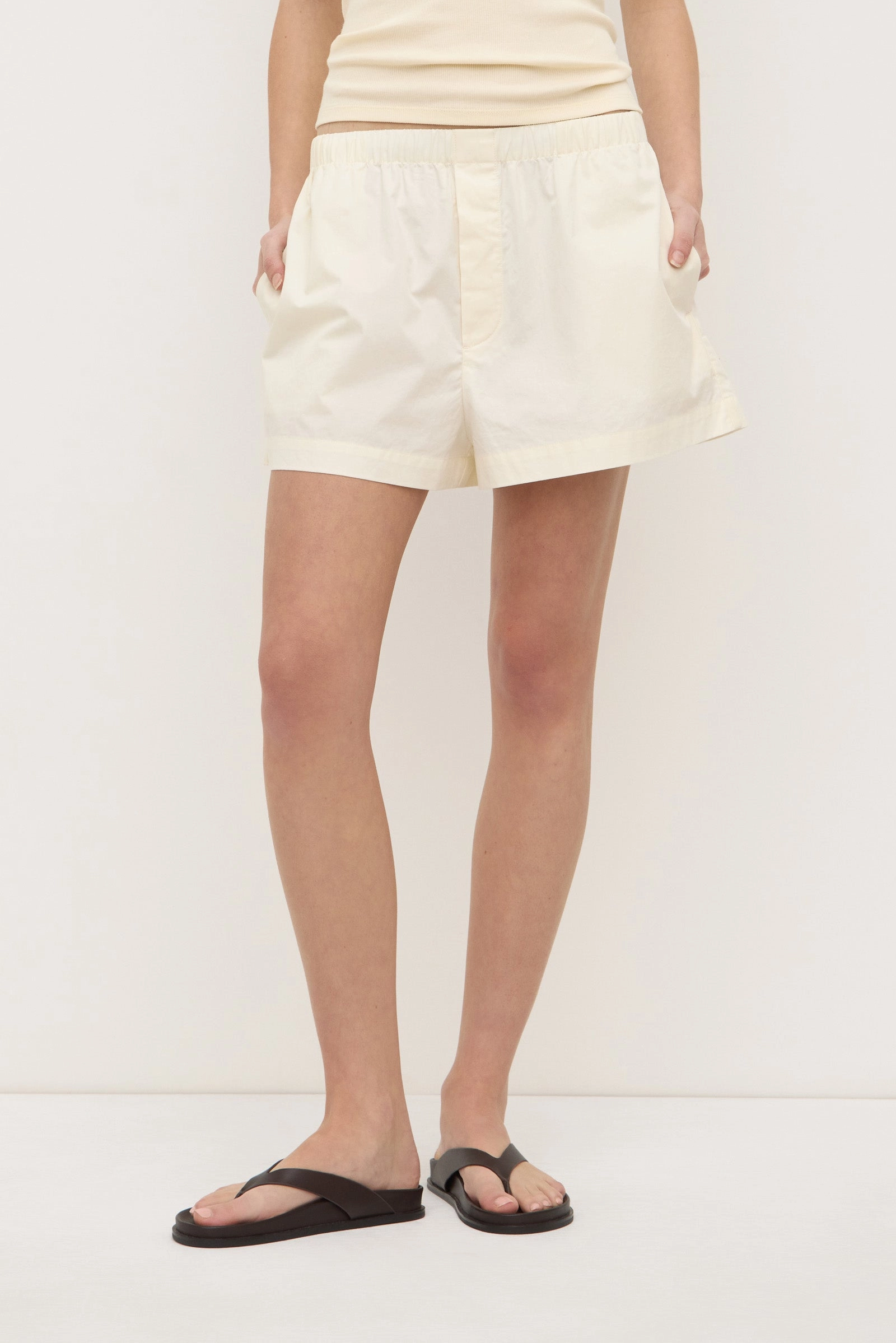 Subtle Charm Everyday Poplin Short