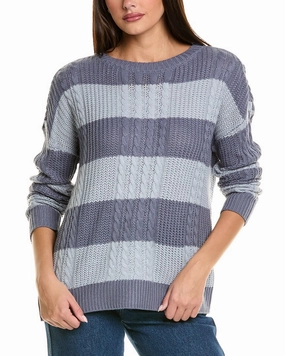 CELESTINE SEI Cable Sweater Essential Fashion