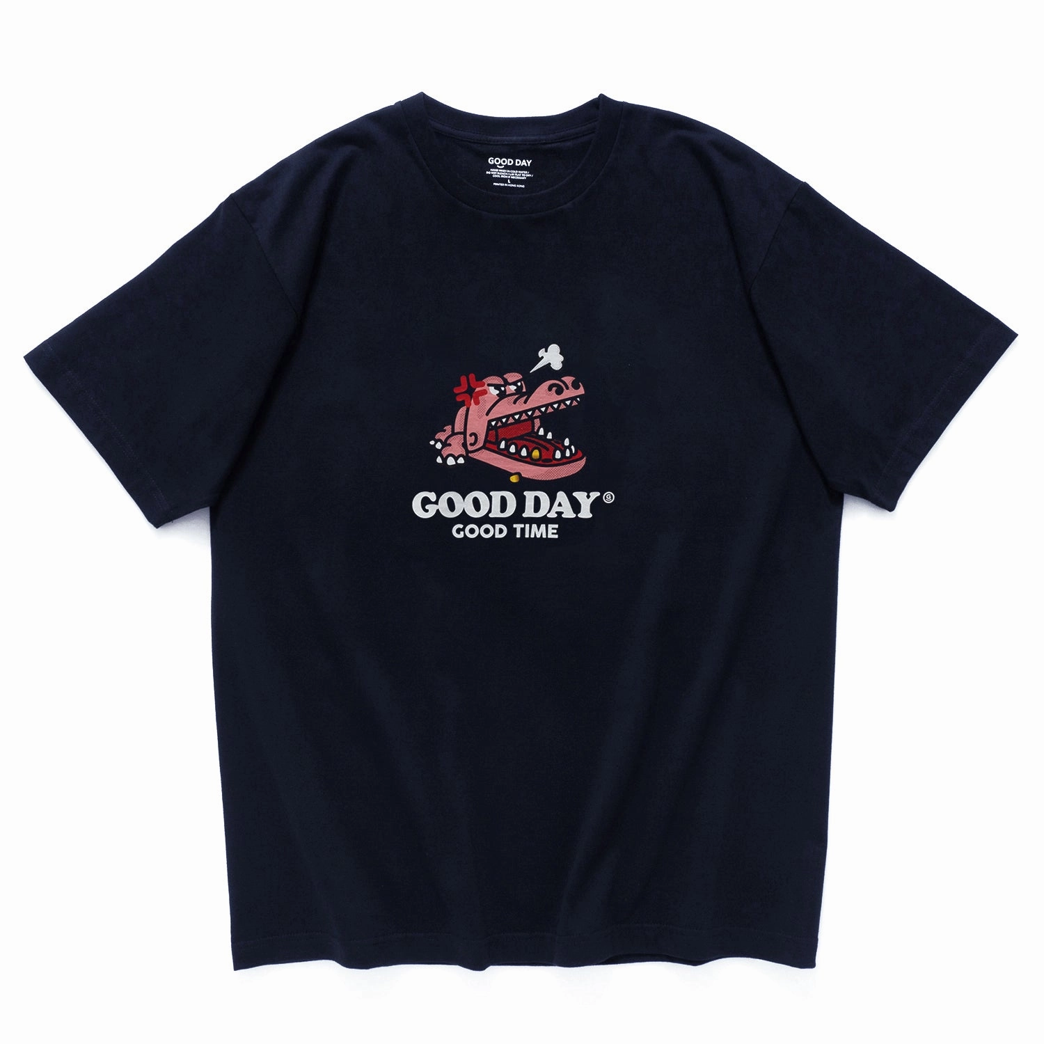 Fashion Top (ZT1113) Crocodile Teeth Graphic Tee