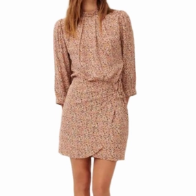 Bombayfields Tied Short Erina Dress Curve-Enhancing Timeless Style Wear