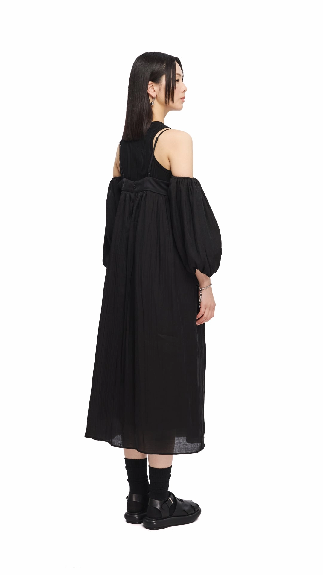 Cold Shoulder Dress Walkable Flow