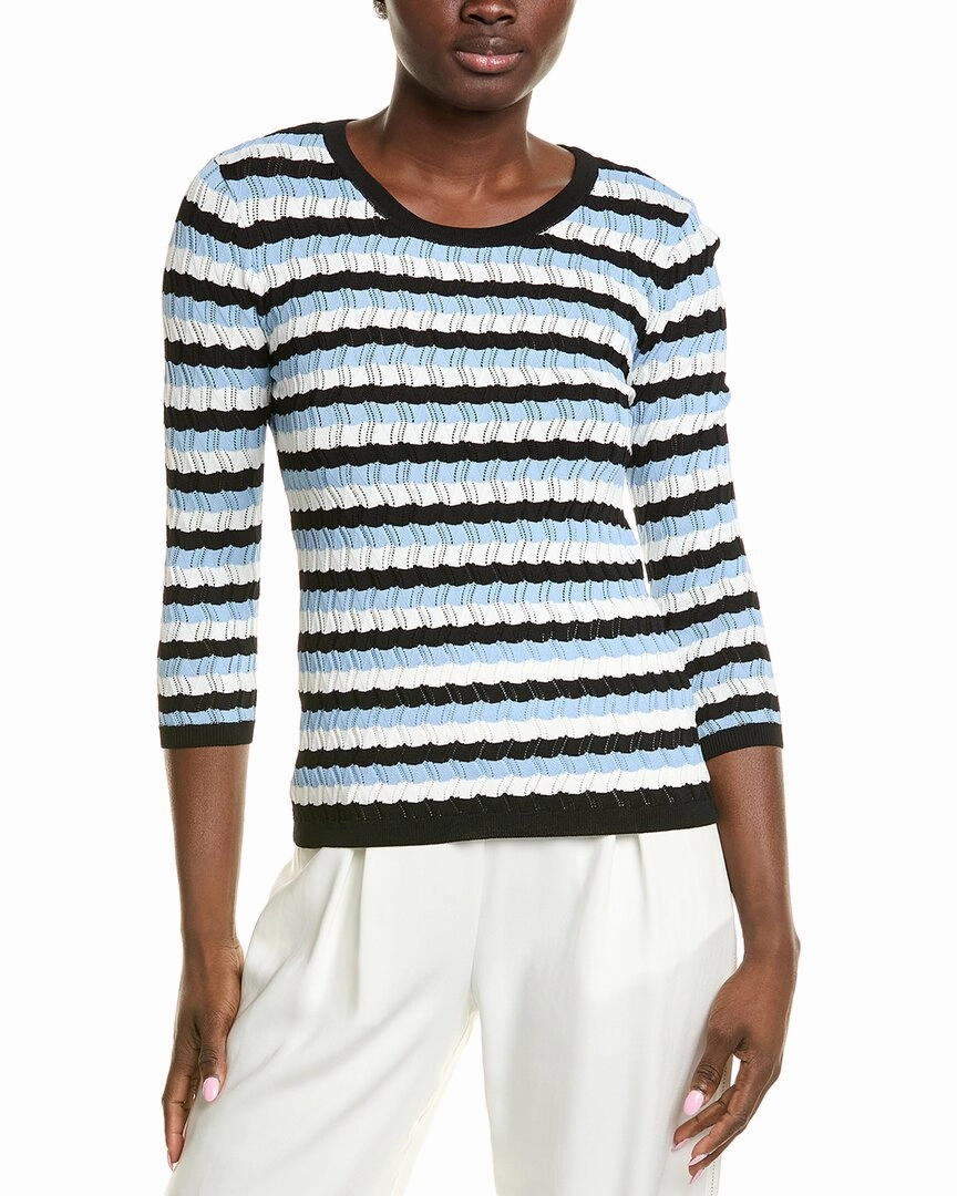 Hypoallergenic Wool Mix Premium Cotton Blend Elie Tahari Tadeo Sweater