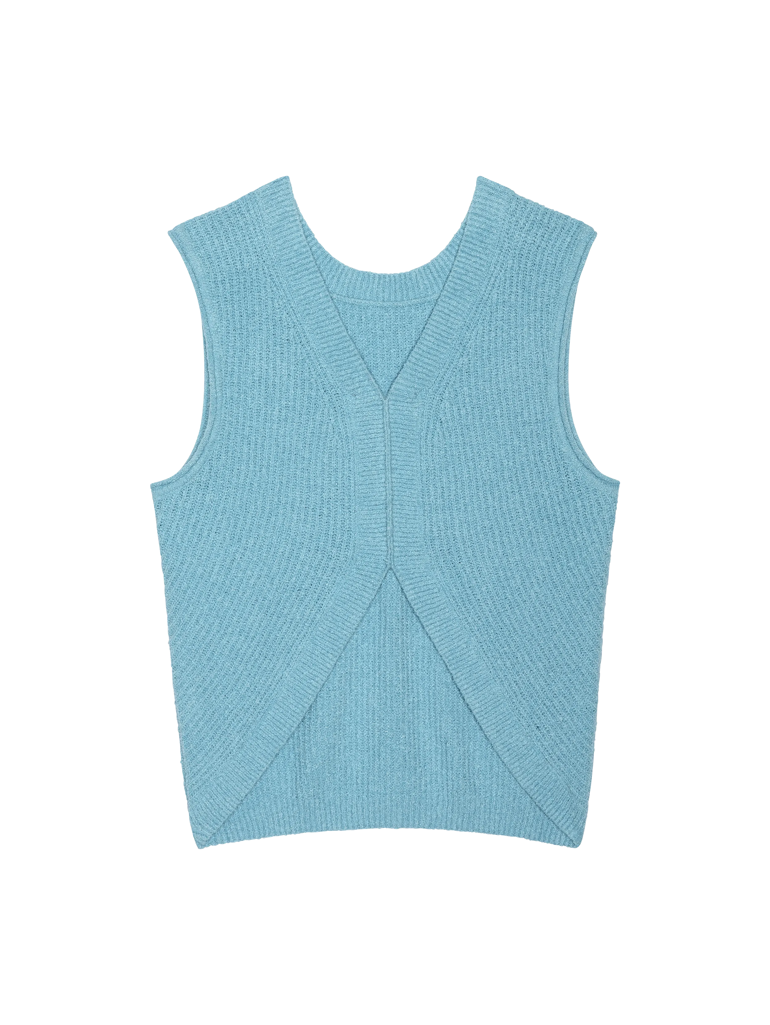 Curved Hemline Eliza Sweater Tank