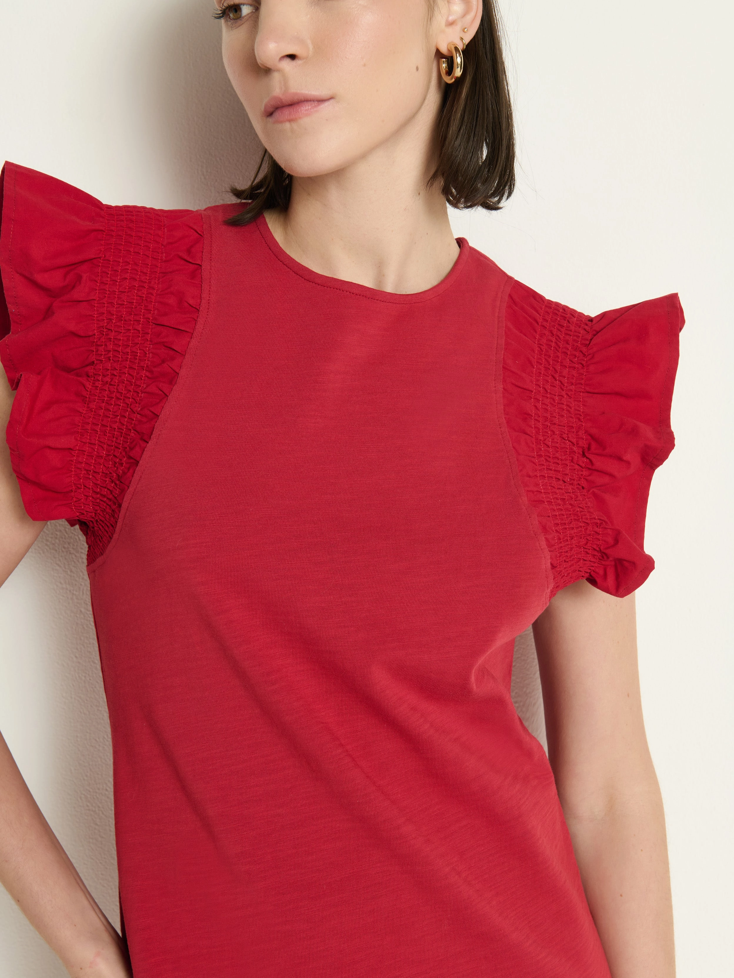 Ellis Mini Dress Modest Look Calm Flow