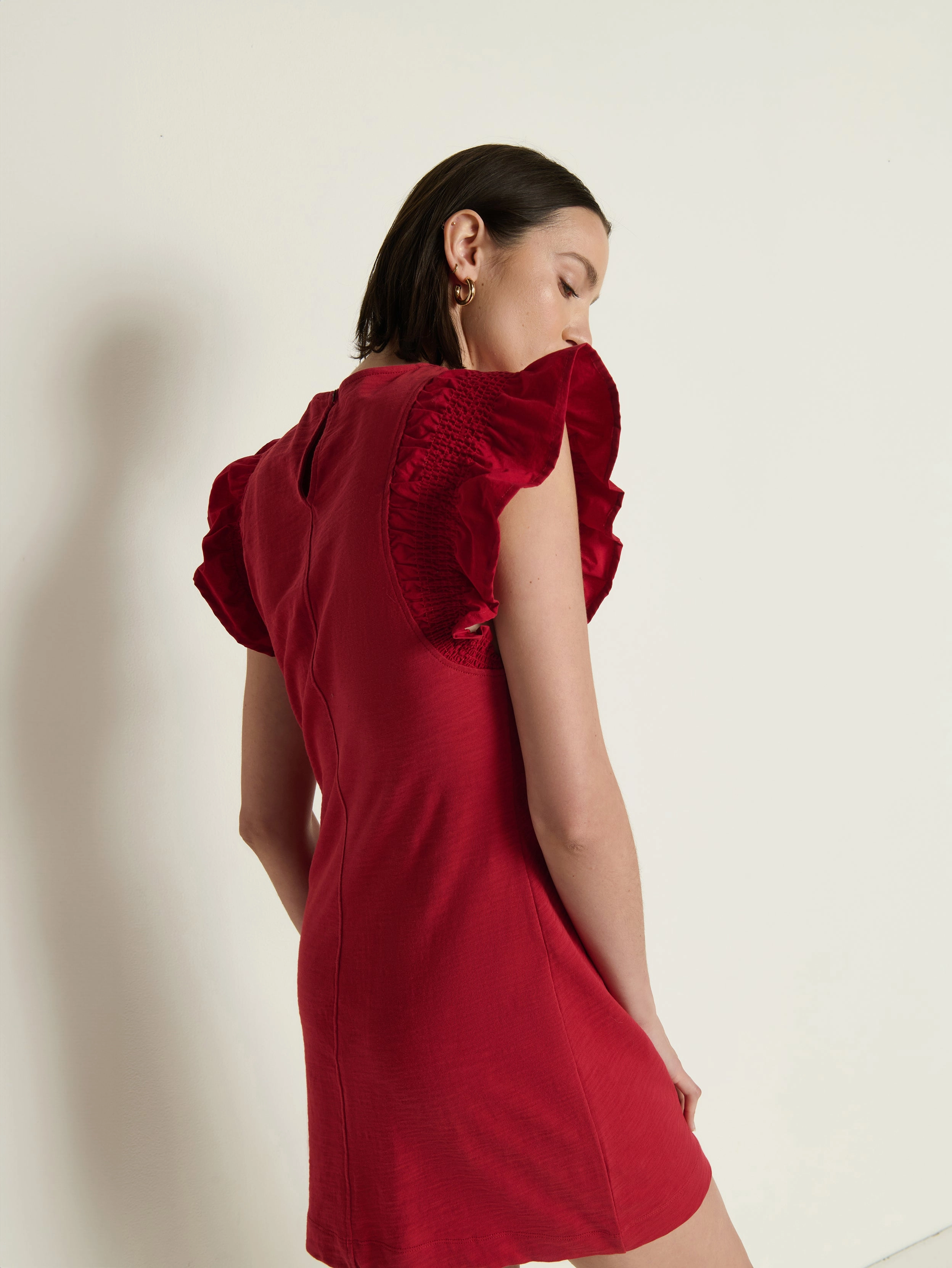 Shiny surface Fall Mood Ellis Mini Dress