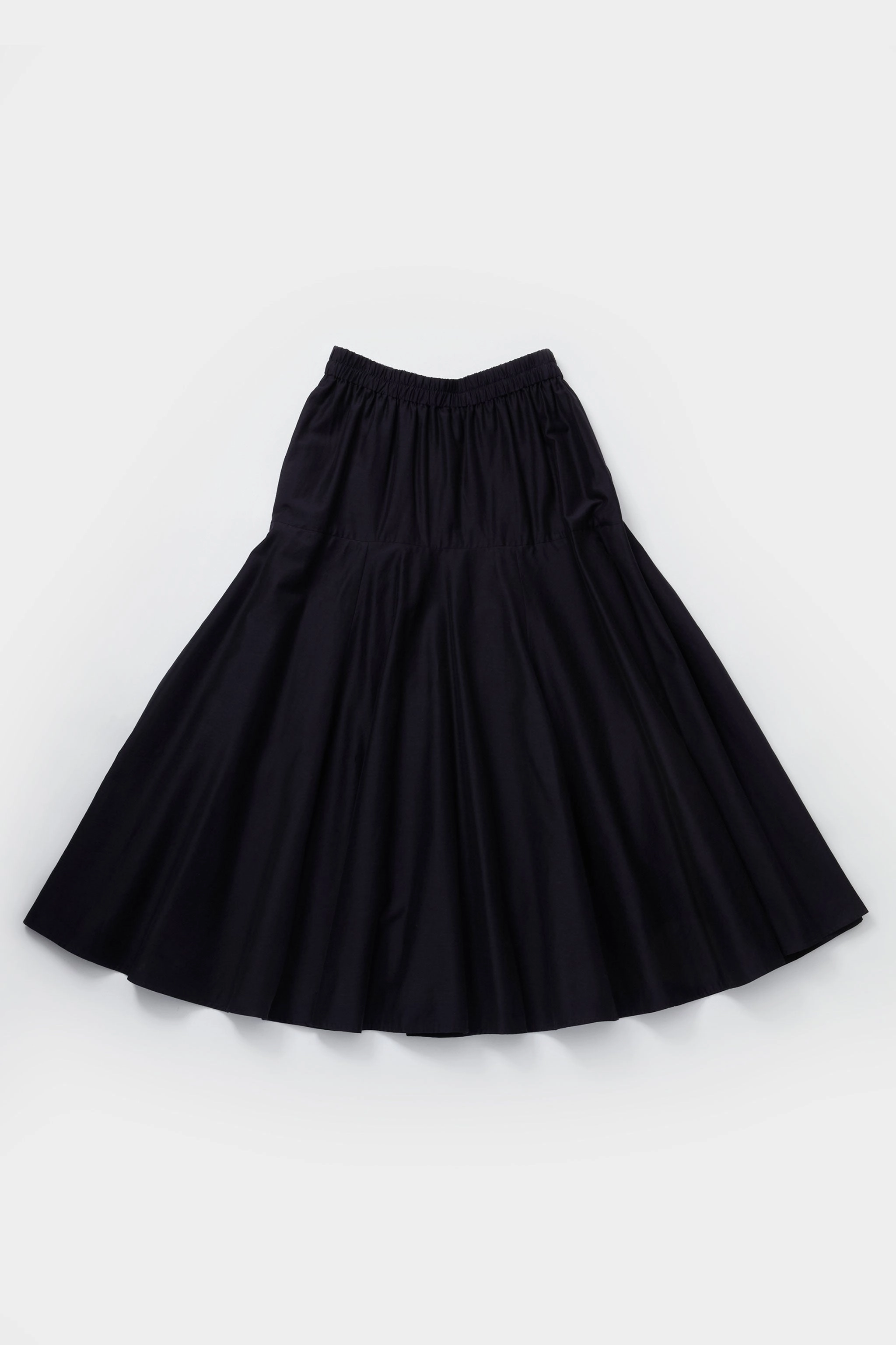 Button Details THE LIBRARIAN SKIRT / COTTON SILK PANSY