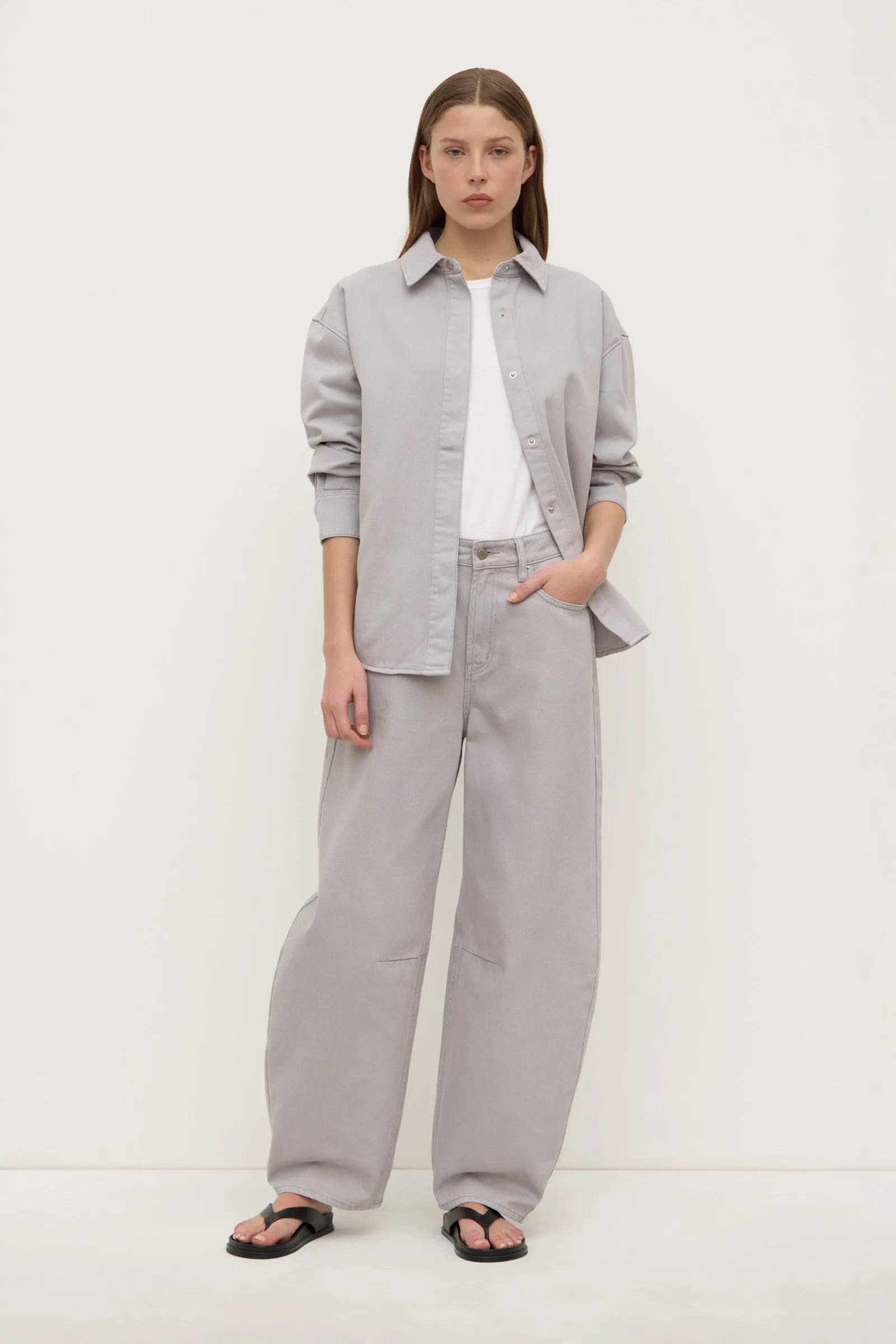 Emilia Denim Overshirt UV Protective Coating