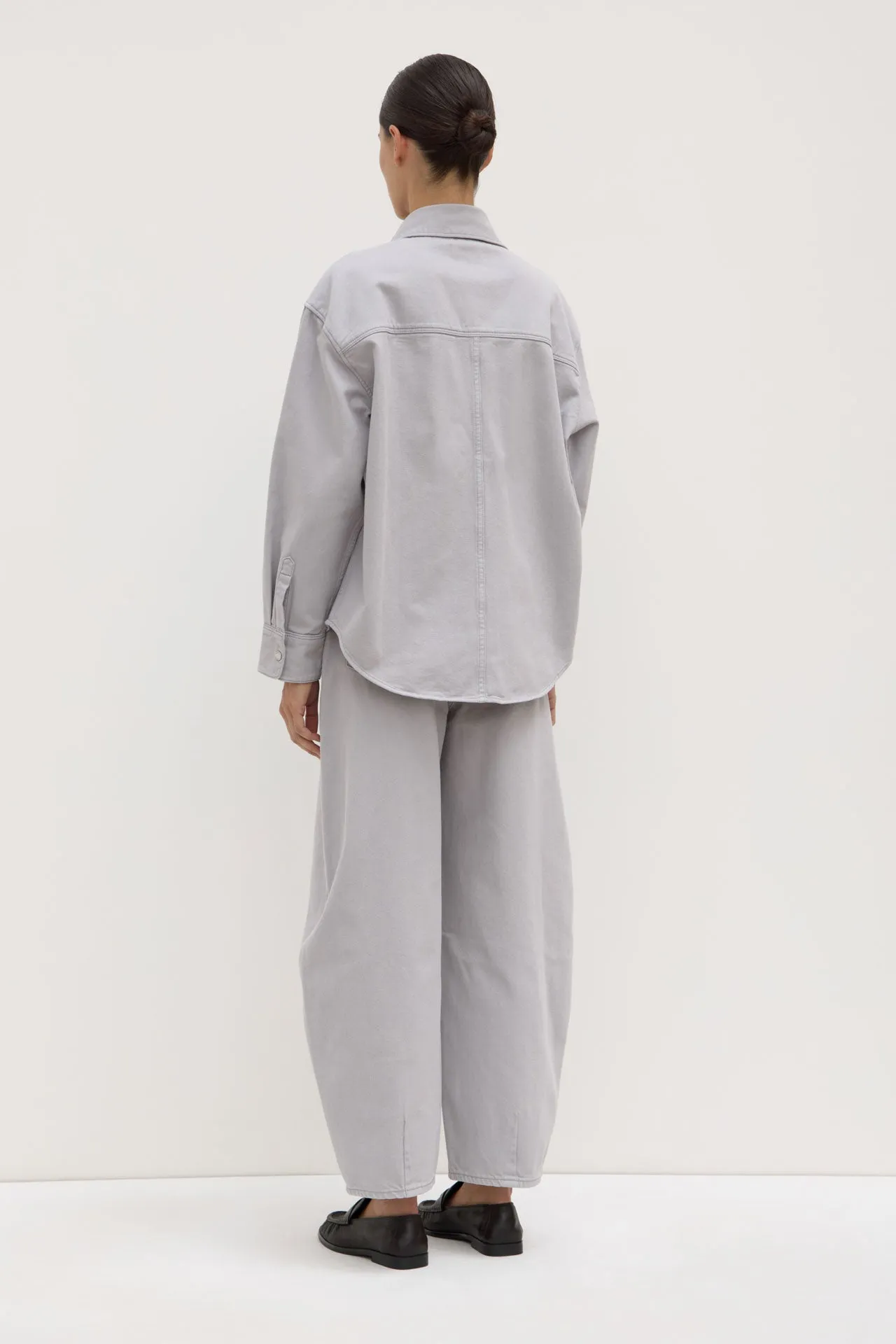 handmade touch Backpacking Trip Emilia Denim Overshirt