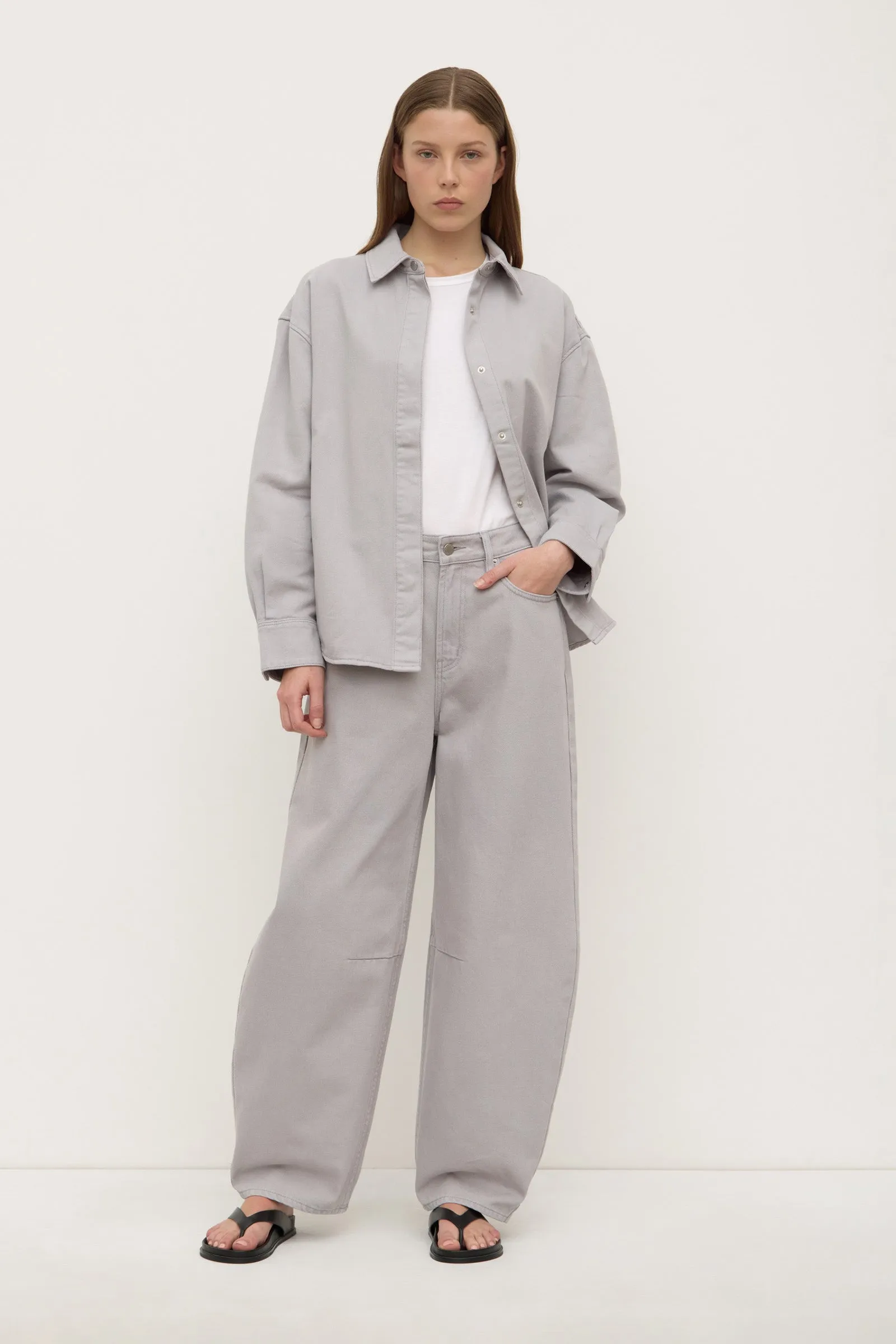 Customizable Design Emilia Denim Overshirt