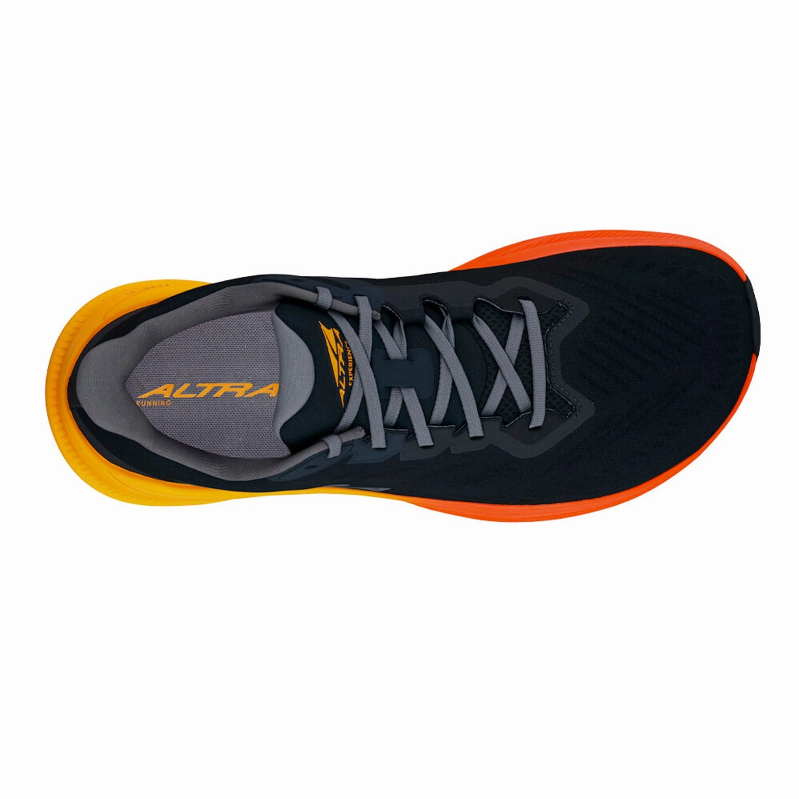 Men's Experience Flow 2 Running Shoes Black / Orange canvas - upper shoes Odor Control Insole