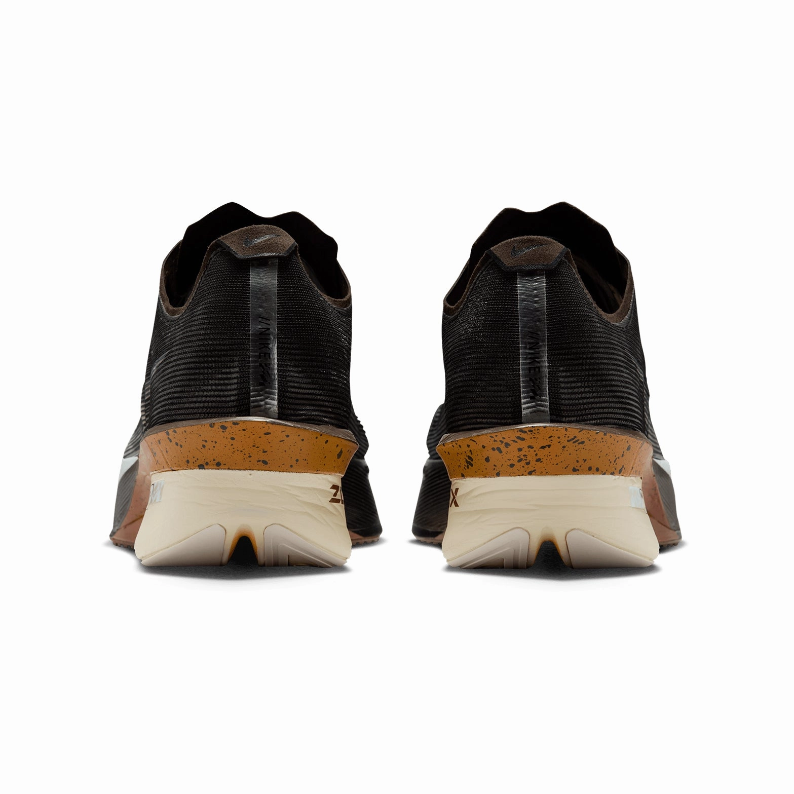 Men's Vaporfly 4 Running Shoes Velvet Brown / Black / Desert Ochre / Soft Pearl Micro Perforations