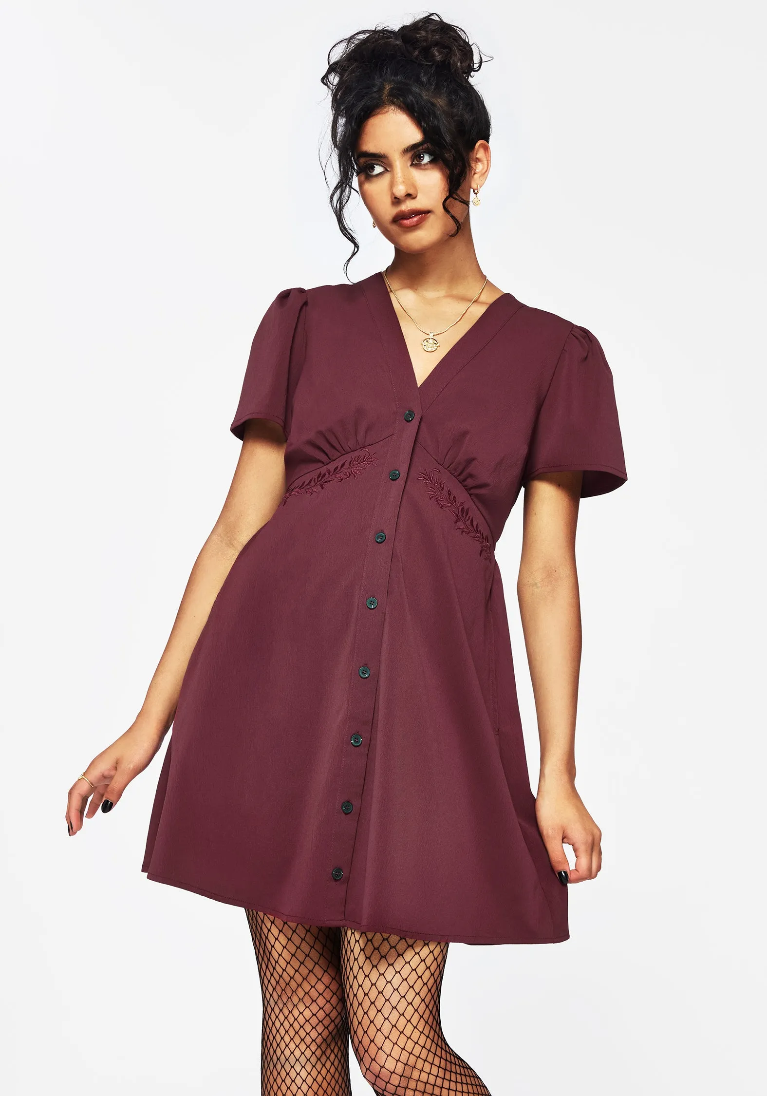 Essence Short Sleeve Mini Dress Light Attitude Smart Layers