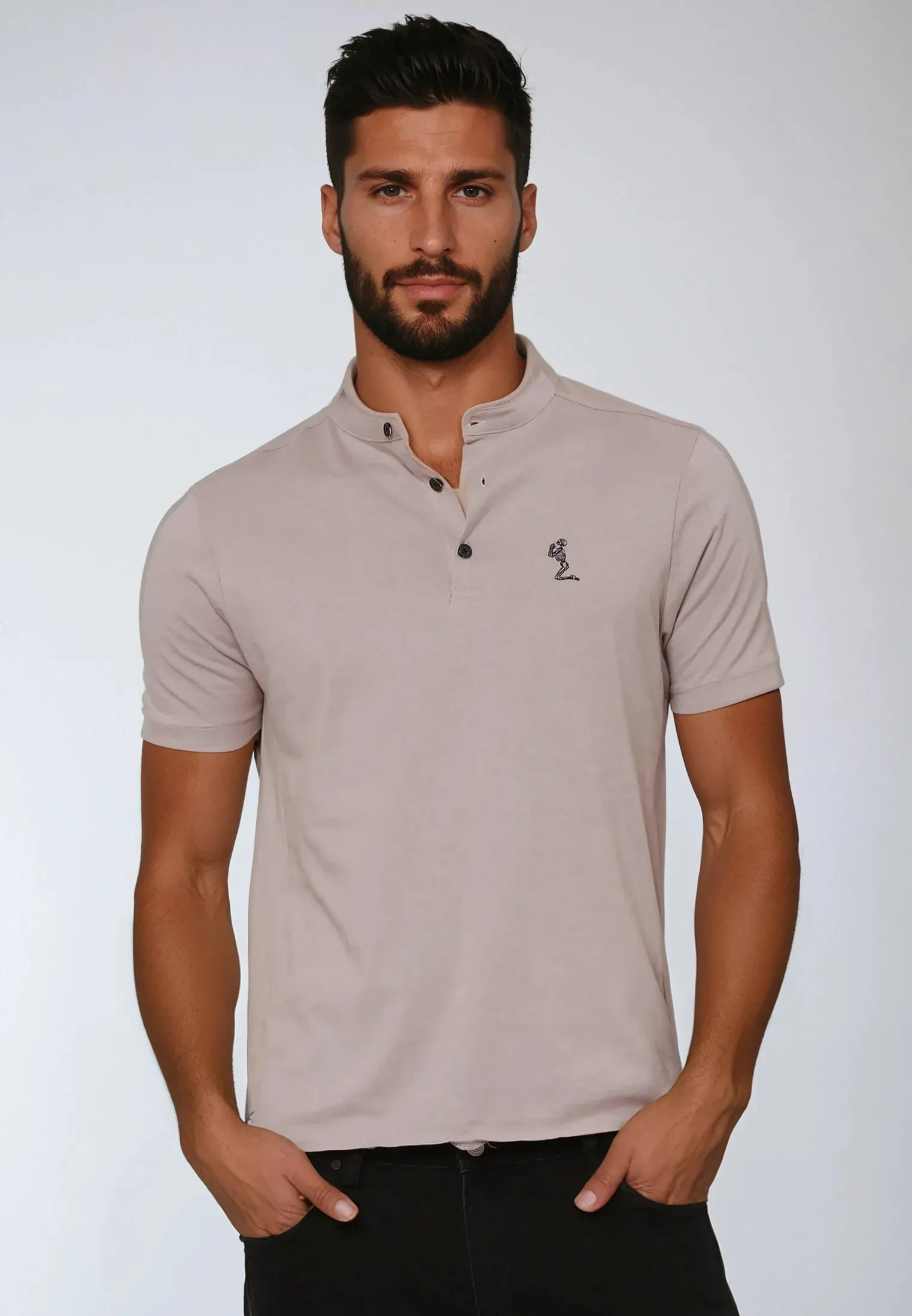 ESSENTIAL ORSON ASHES OF ROSES POLO SHIRT All-Weather Ready