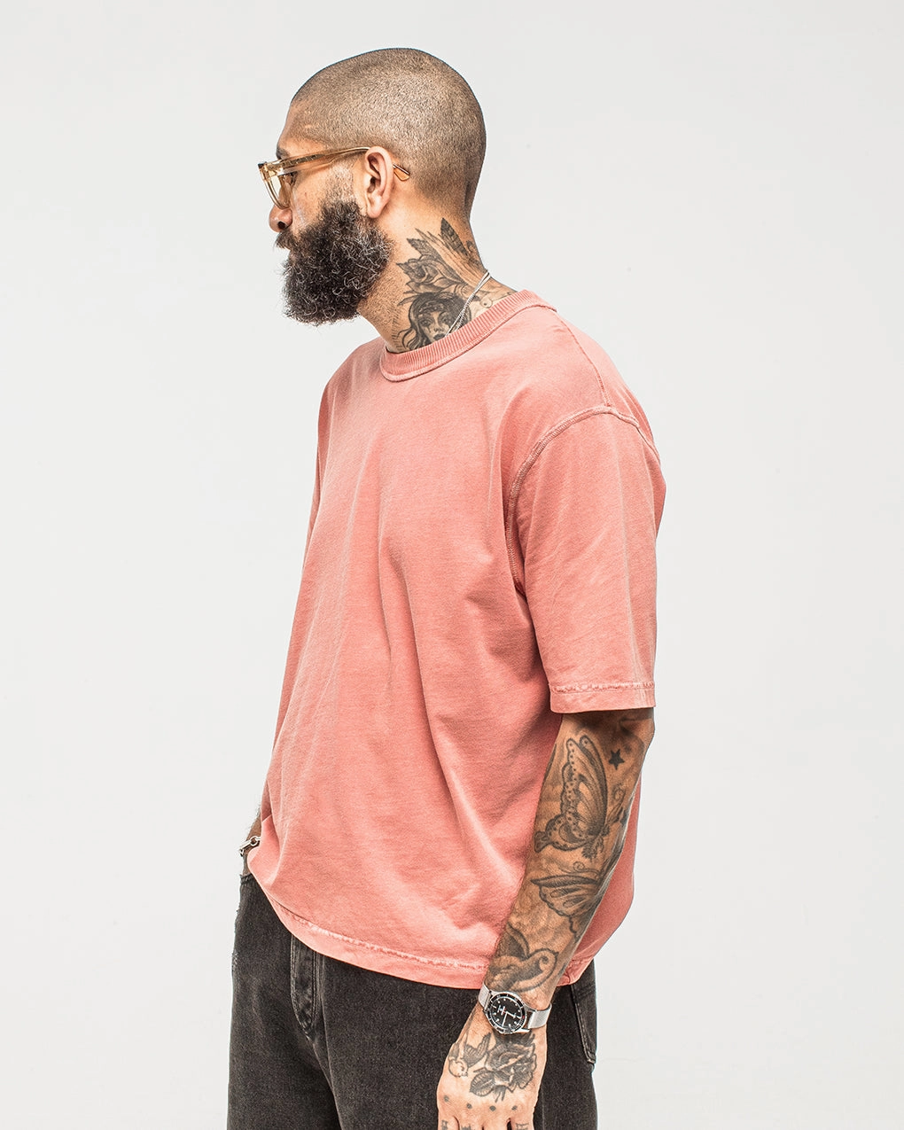 Essential Boxy T-Shirt - Faded Sienna Stylish Comfort