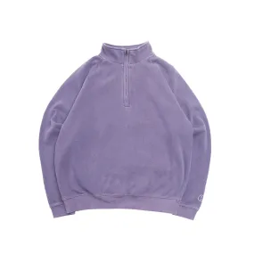Essentials Vintage Washed 1/4 Zip Sweatshirt - Orchid Winter Wear Essentials