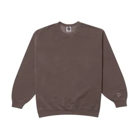 Effortless Wear Essentials Vintage Washed Sweater - Cocoa