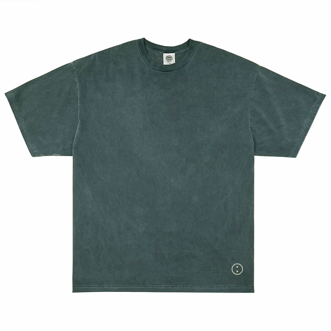 Easy Style Essentials Vintage Washed Tee - Forest