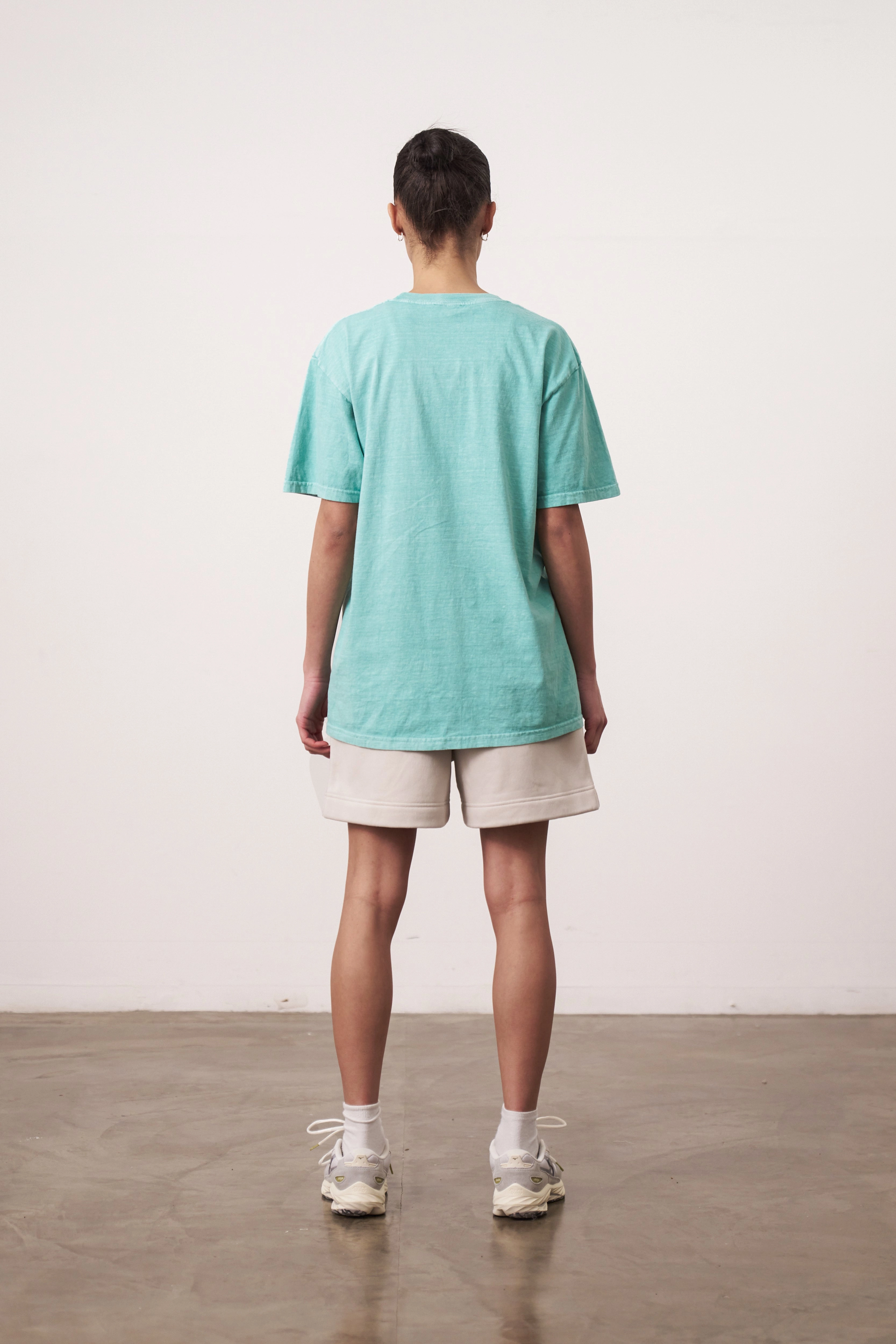 Essentials Vintage Washed Tee - Seafoam Easter AntiStaticLining