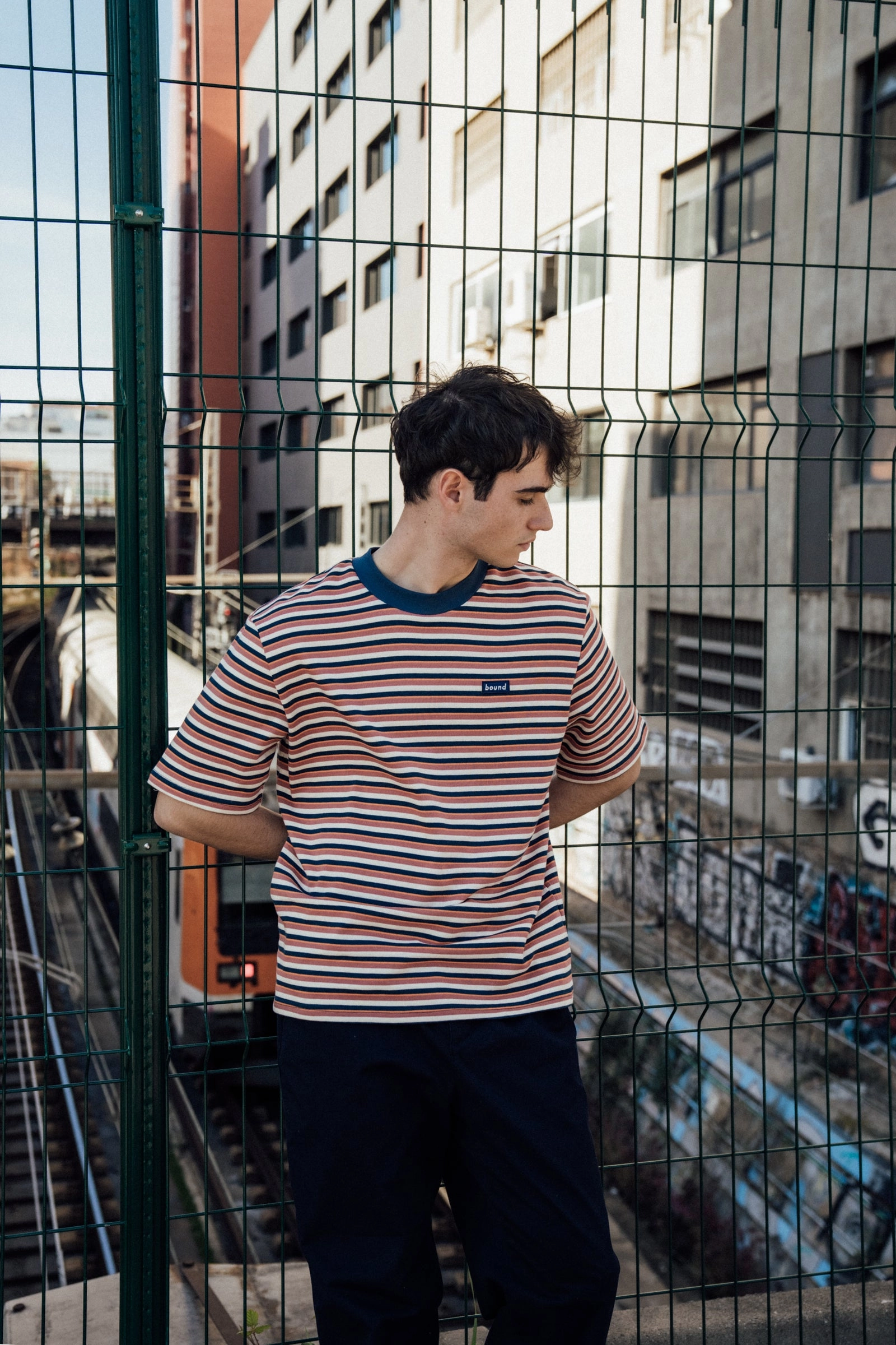 bound Oxford Heavy Stripe Tee Award-winning