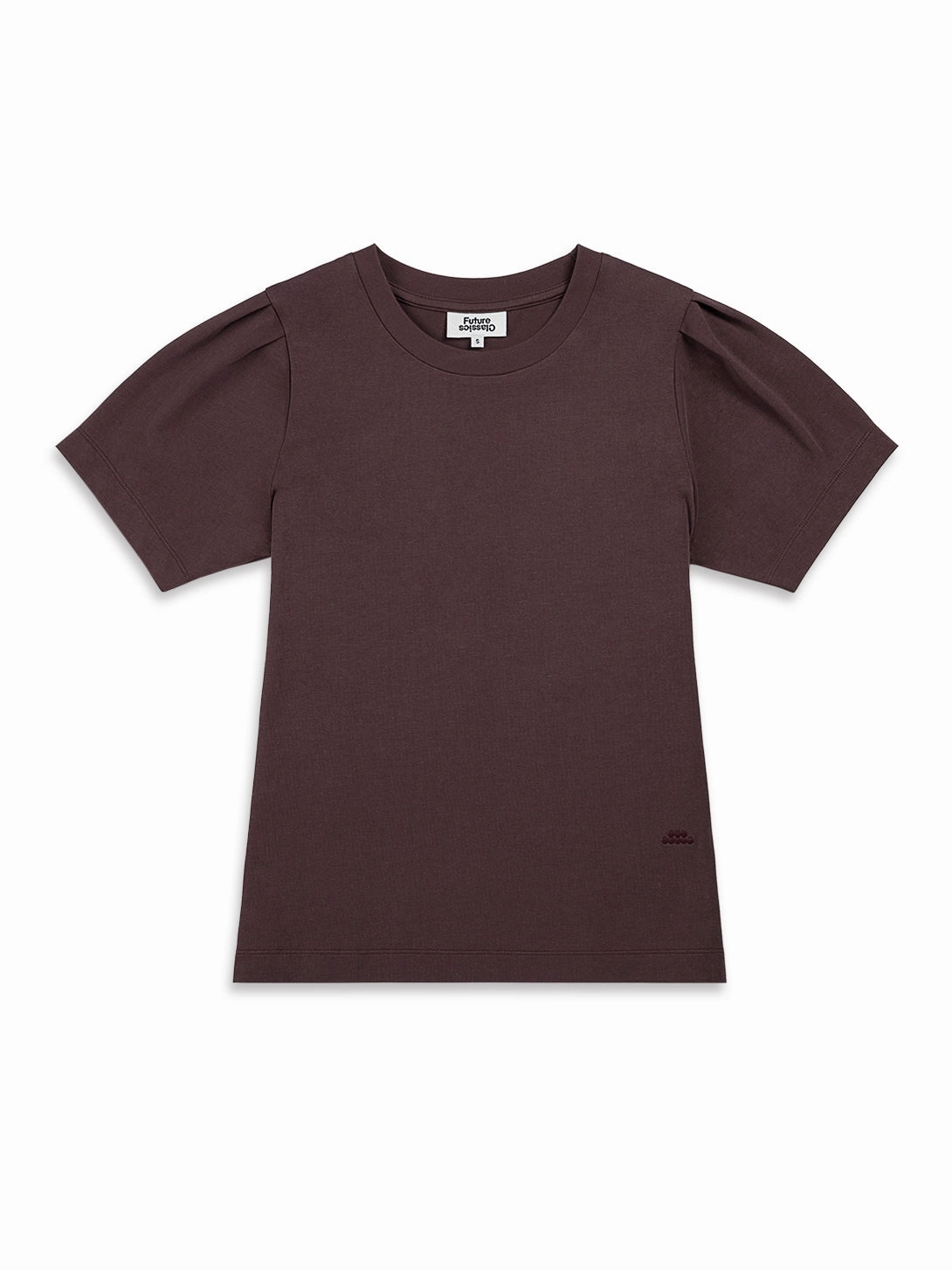 Modern Casual Classic Trend Look Puff Sleeve Tee
