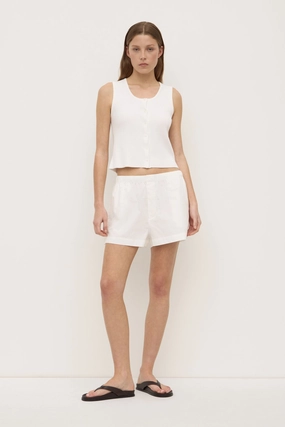 Everyday Poplin Short Compression Support Layer Weekend Style
