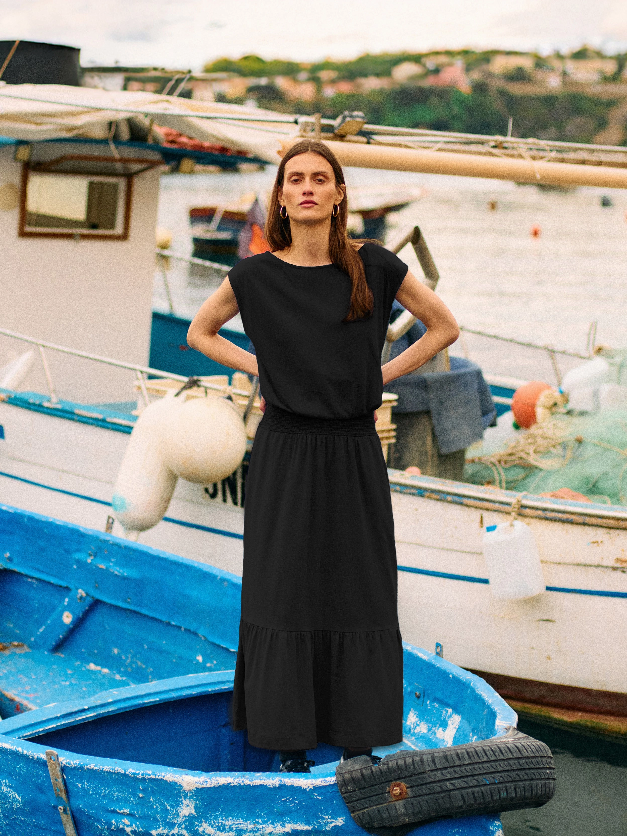 Evonne Maxi Dress Soft Weave