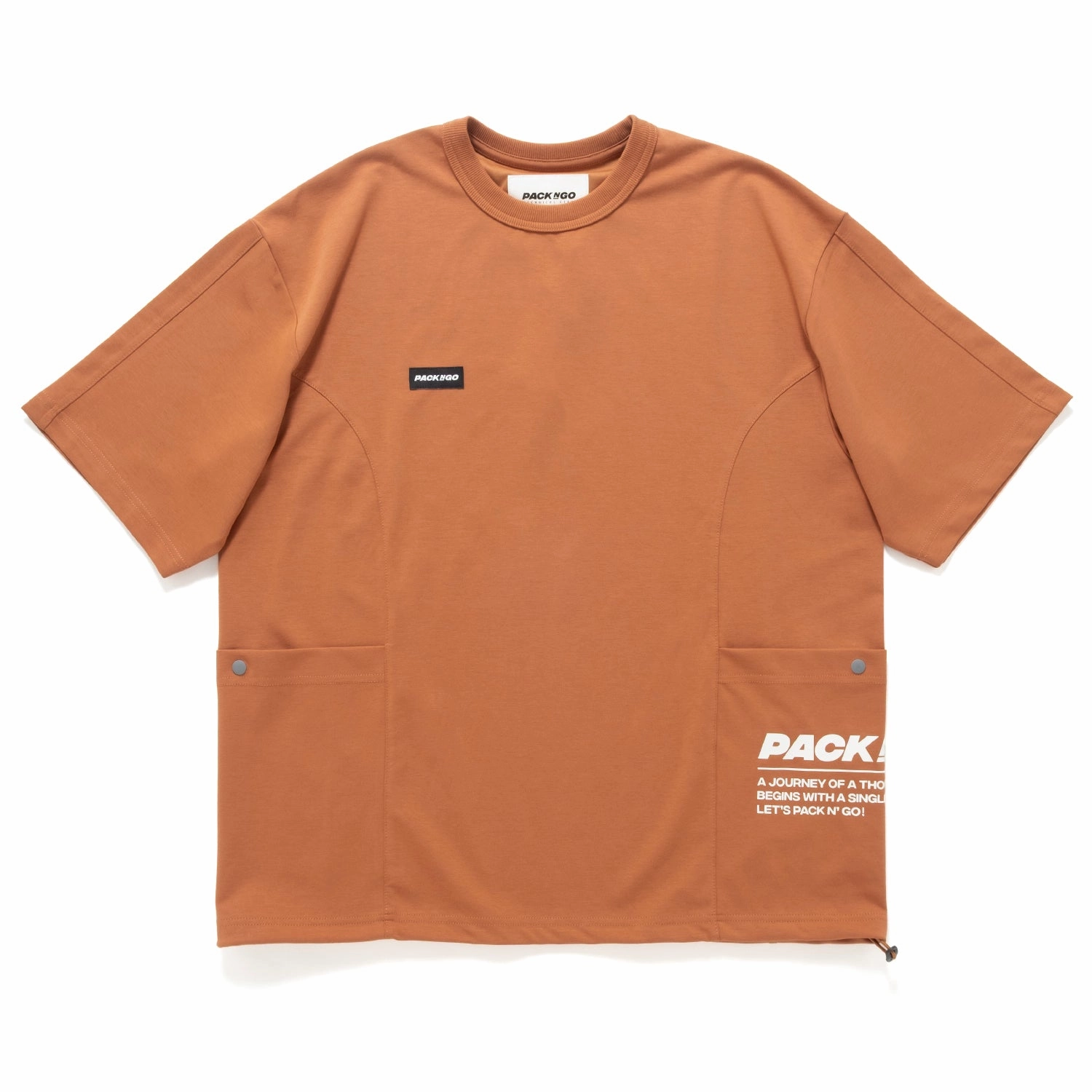 (TP1644) Side Pocket Drawstrings Tee Moisture Management