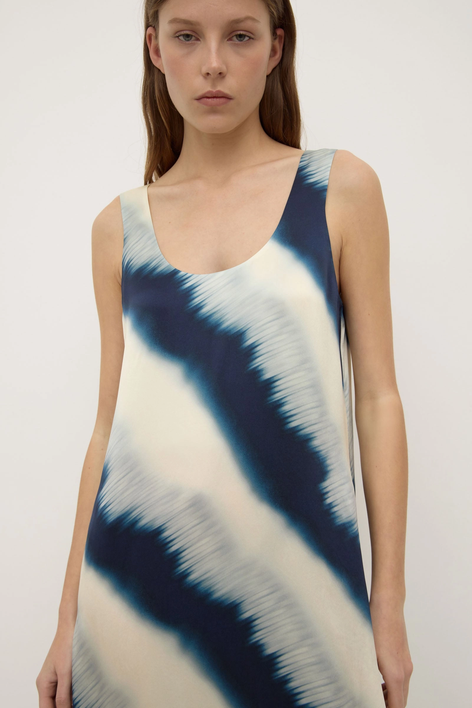 Chilly Comfort Wear Marabella Silk Midi Dress