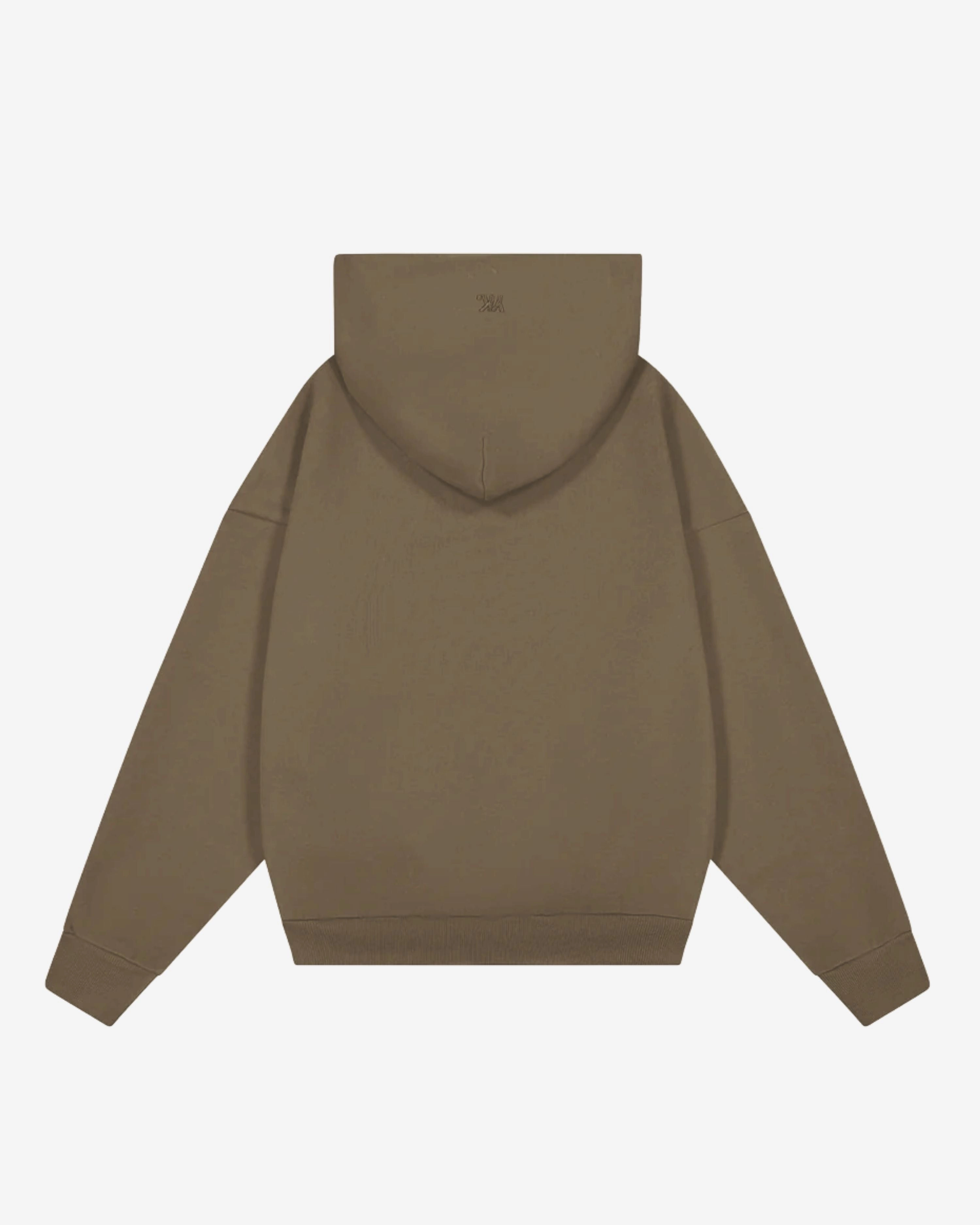 Goat like Suede Feel Nothing Hoodie | Taupe