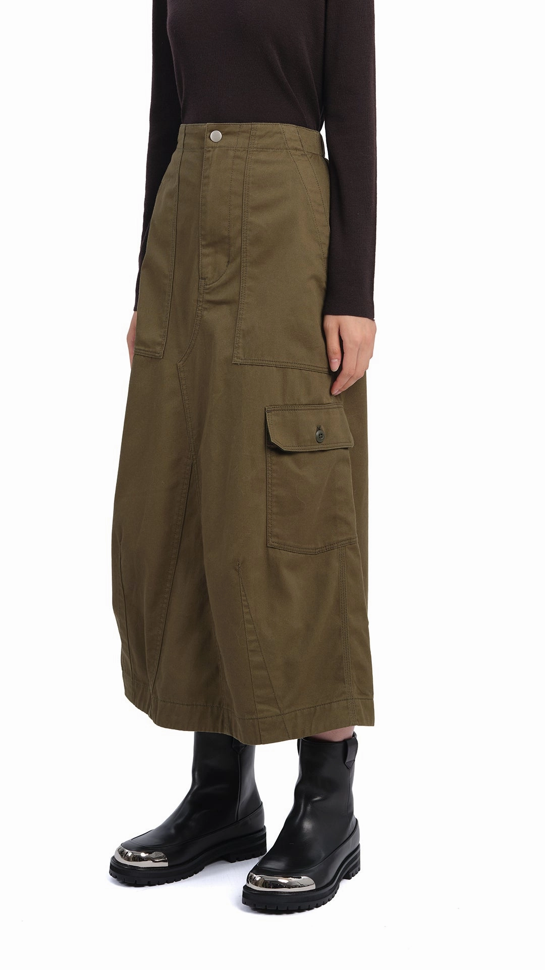 Fatigue Midi Skirt Custom made