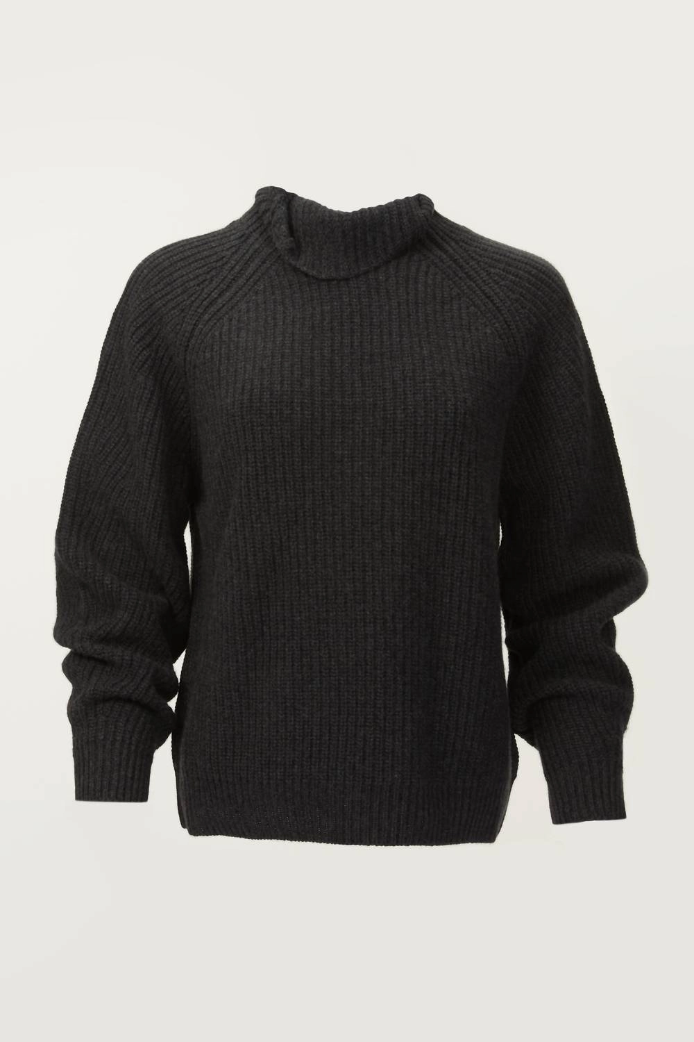 Fiona Sweater In Antrasit Soft Material
