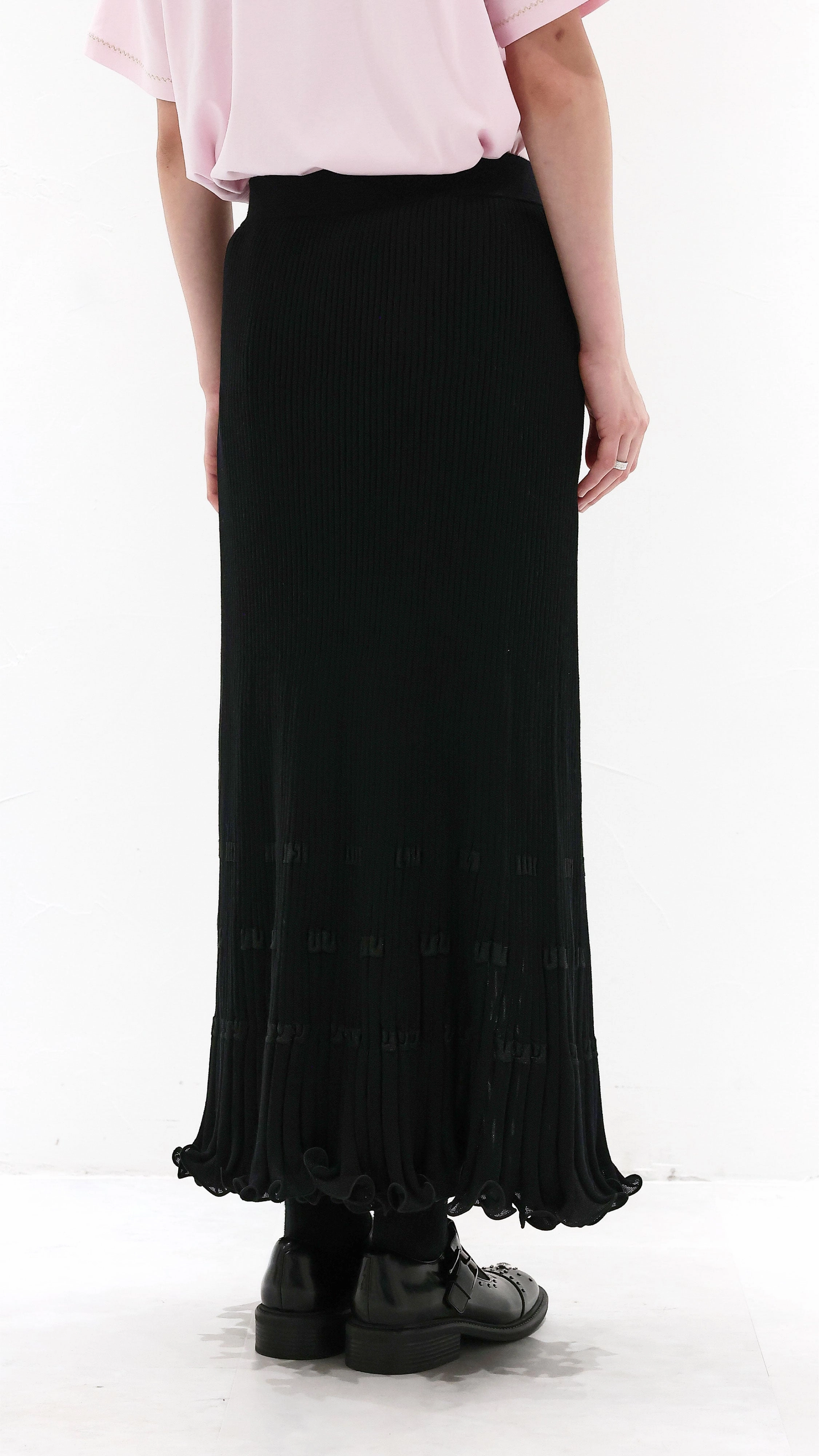 Light Touch Fish Tail Knit Skirt