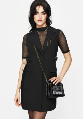 Oath Tailored Waistcoat Mini Dress Calm Energy