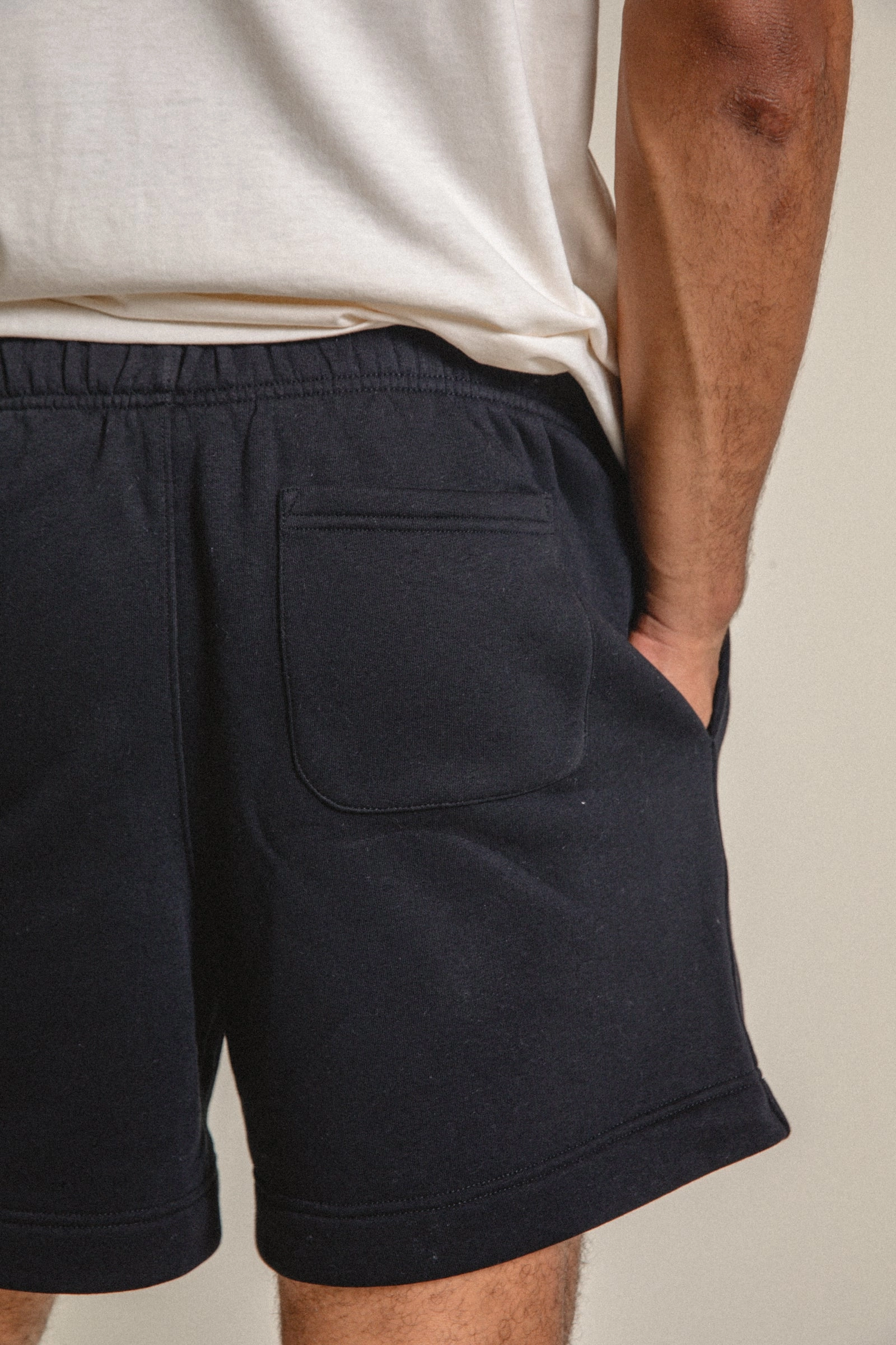 Vice 84 'Athletics' Jogger Shorts - Black Beach-Ready Look Minimal Design