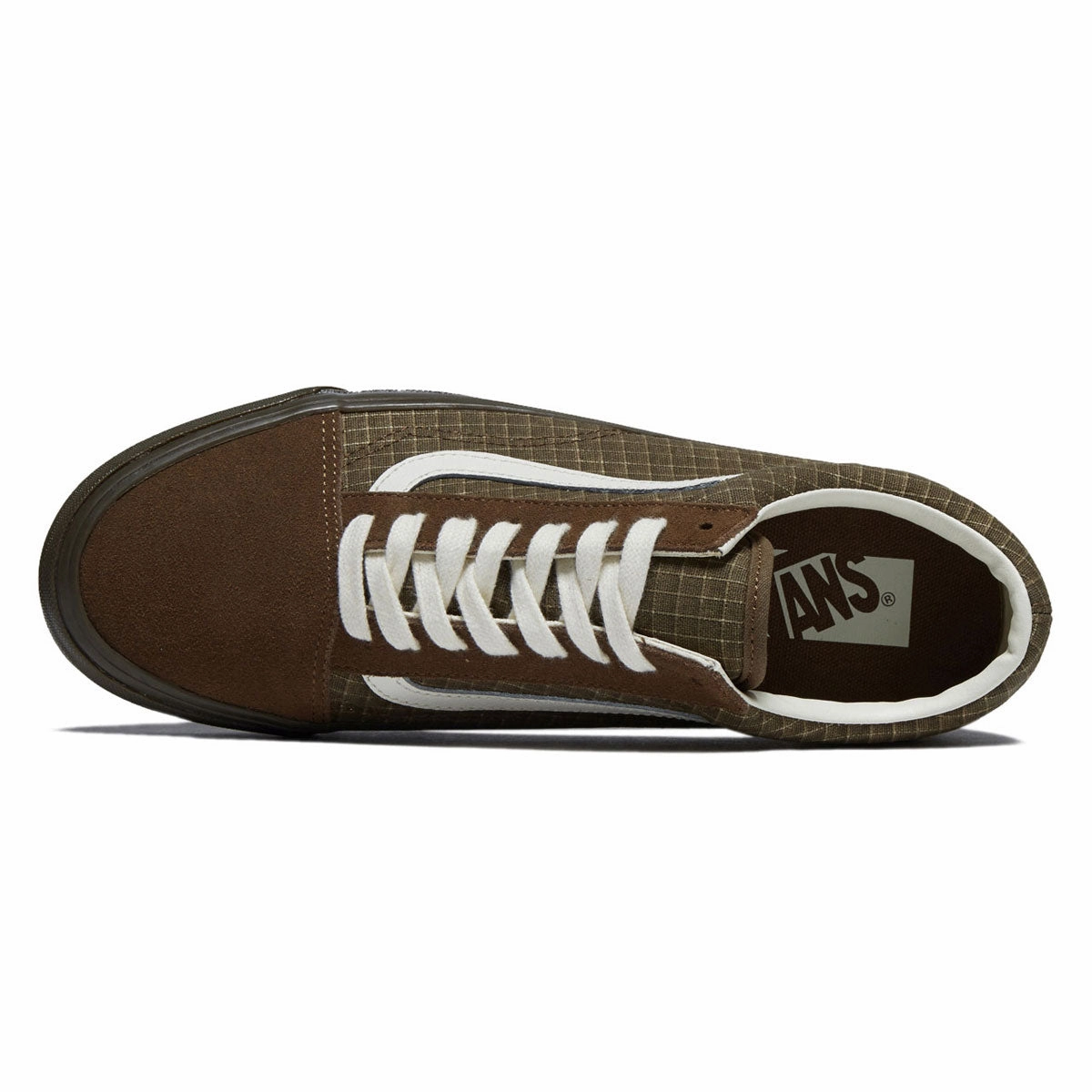 shape fit Casual Moves Vans Old Skool MTE Shoes - Washed Ripstop Sepia