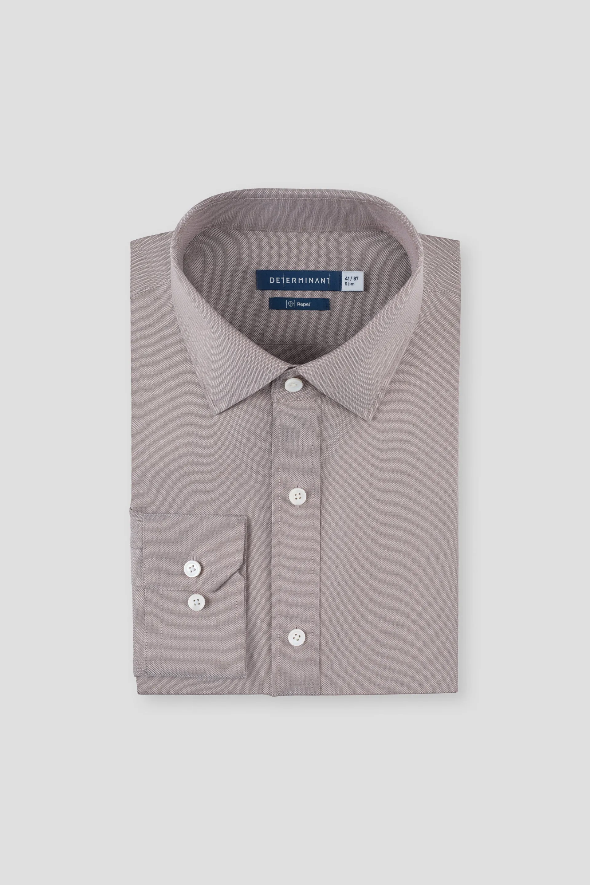 Repel? Royal Oxford Dress Shirt | Khaki 3508NZ Anti Pilling Surface