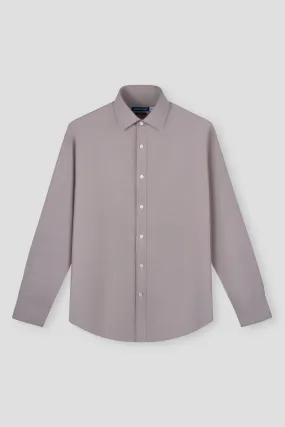 Abstract print Unisex Design Repel? Royal Oxford Dress Shirt | Khaki 3508NZ