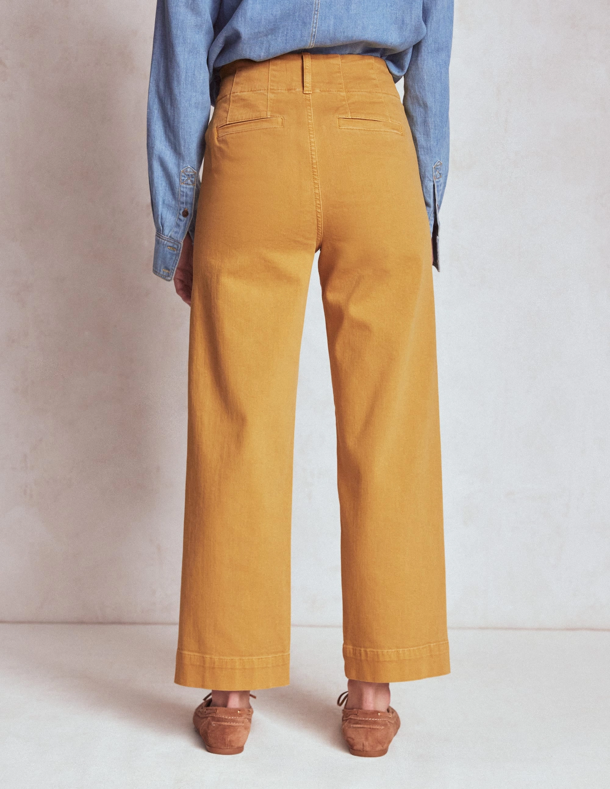 AbrasionGuardTape Primrose Patch Pocket Trousers-Golden Rye
