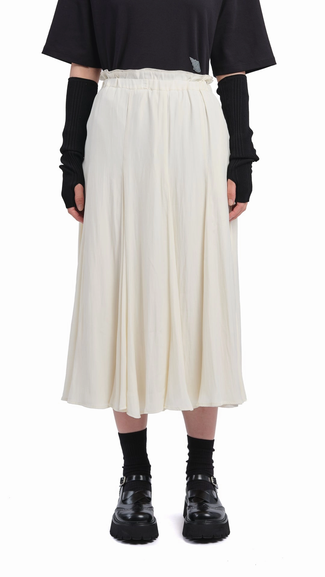 Flare Skirt Family Celebration Earth Tones