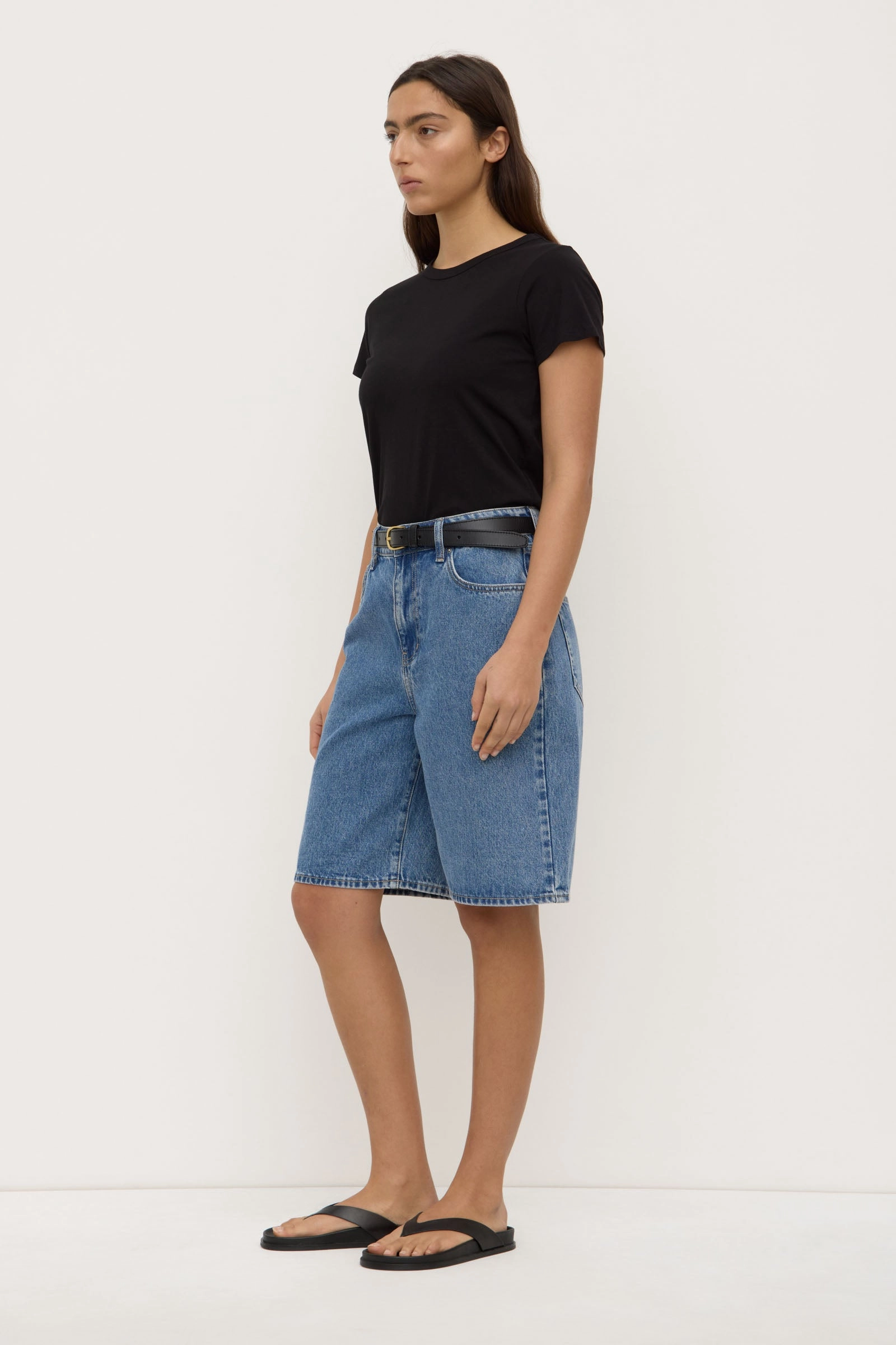Classic Comfort Bermuda Denim Short