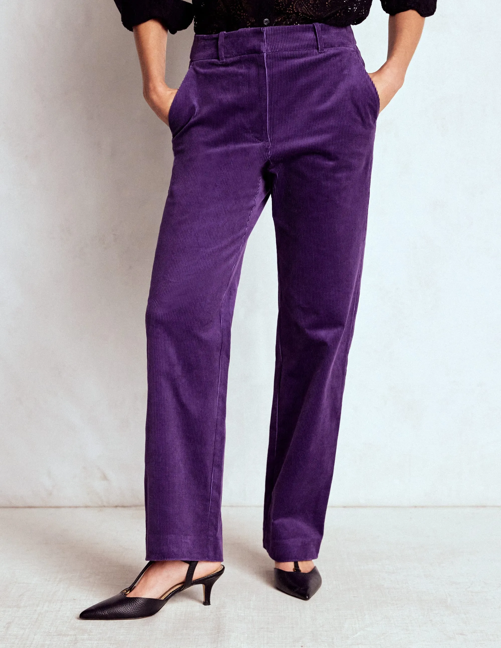 Casual Movement Canonbury Cord Trousers-Mystical Purple