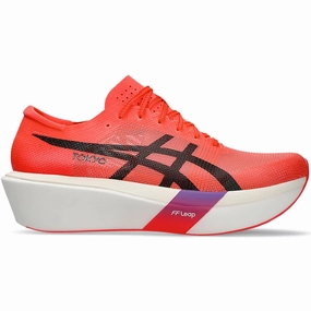 running in a stadium Metaspeed Sky Tokyo Running Shoes Flash Red / Black